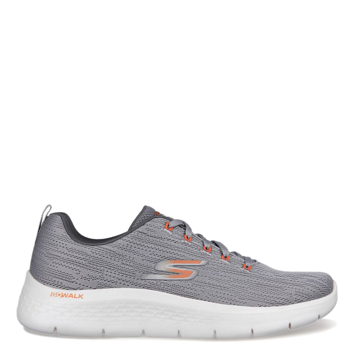 Peltz Shoes Men's Skechers GO WALK Flex - Quota Walking Shoe GRAY 216481-GYOR