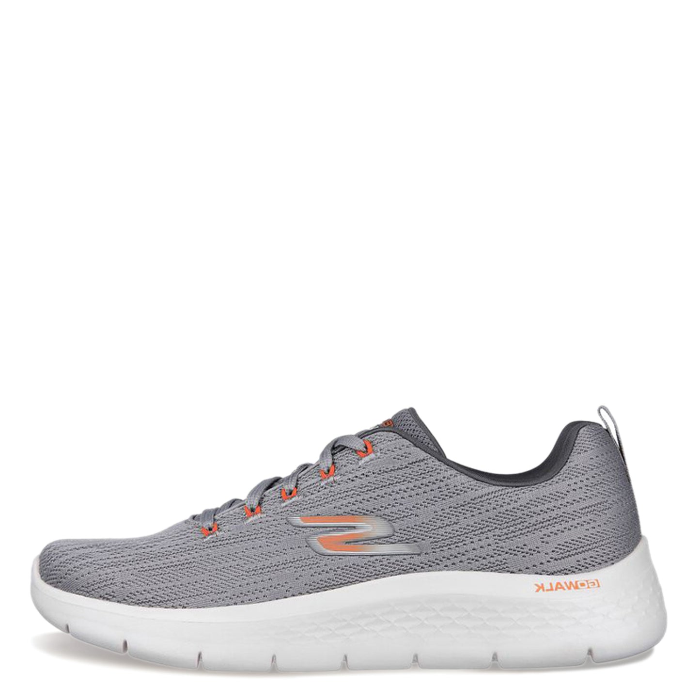 Peltz Shoes Men's Skechers GO WALK Flex - Quota Walking Shoe GRAY 216481-GYOR
