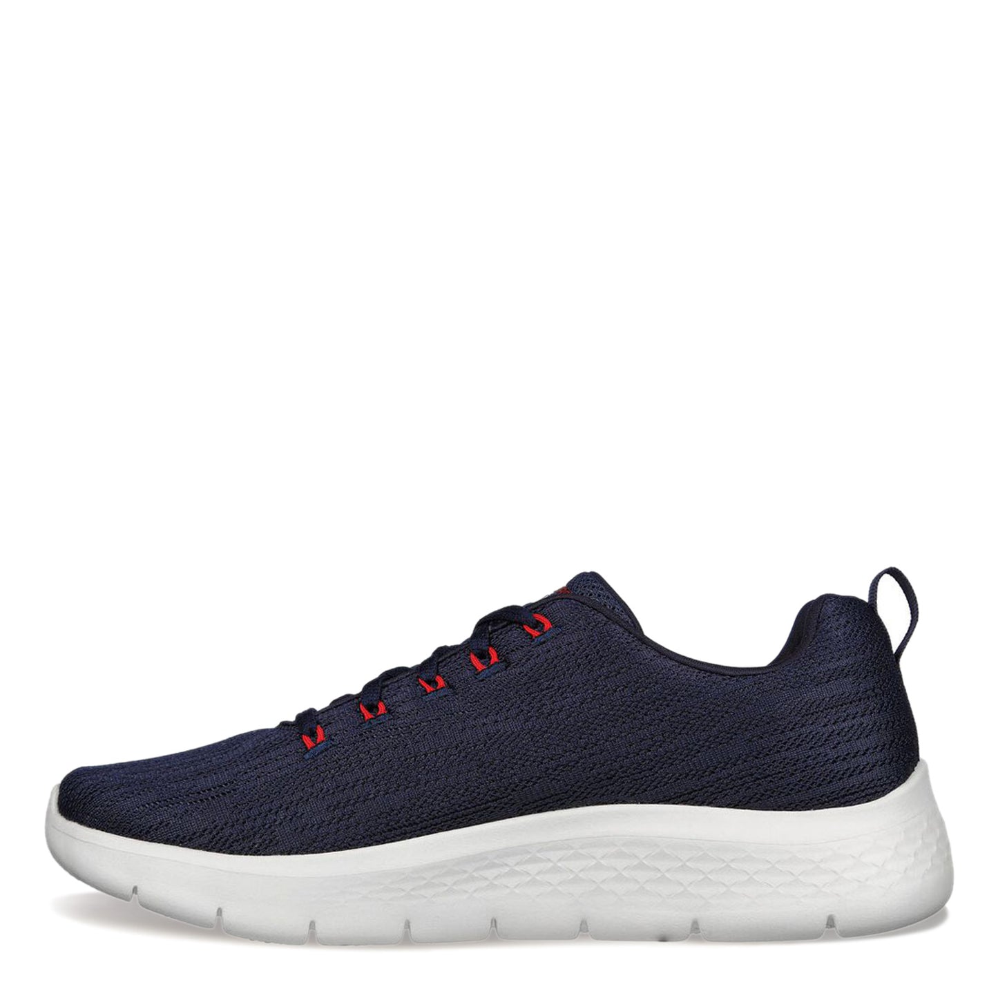 Peltz Shoes Men's Skechers GO WALK Flex - Quota Walking Shoe NAVY RED 216481-NVRD