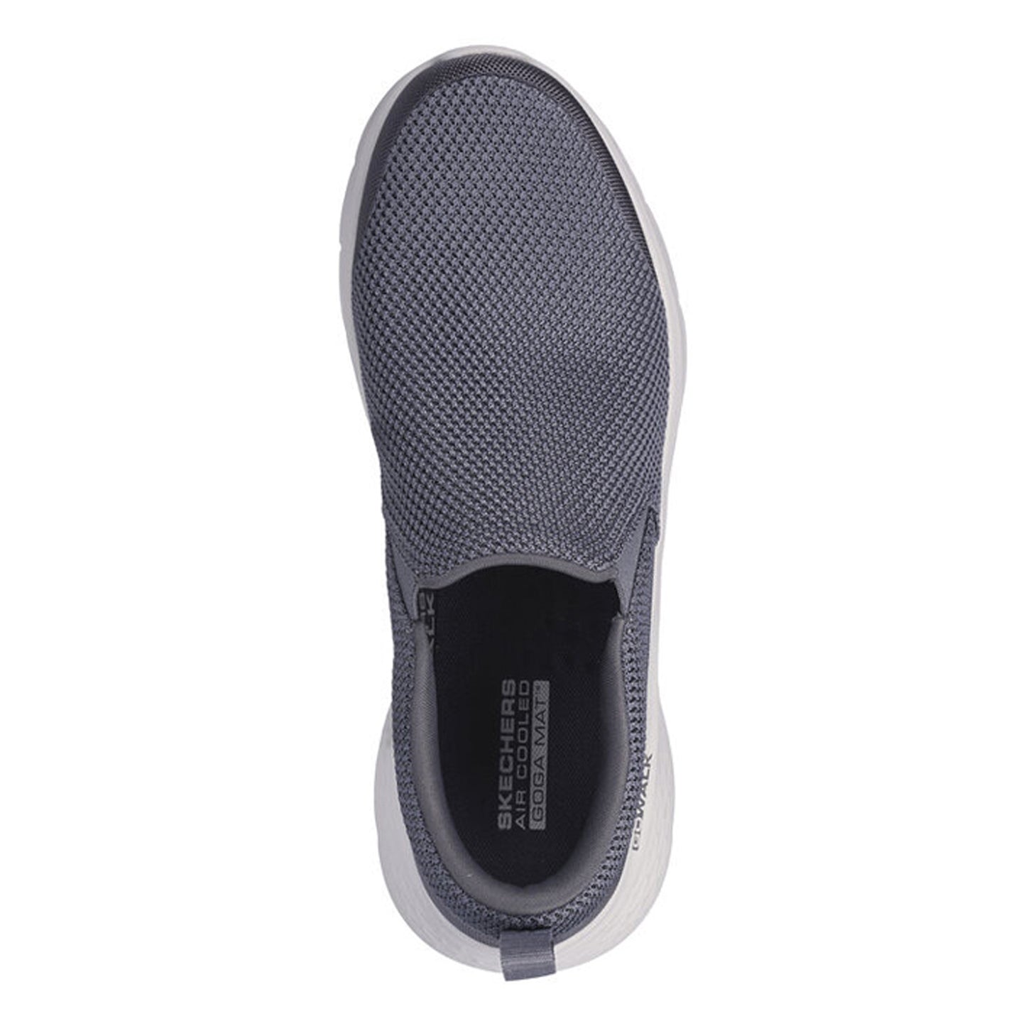 Peltz Shoes Men's Skechers GO WALK Flex - Impeccable II Sneaker - Wide Width Charcoal 216492WW-CHAR
