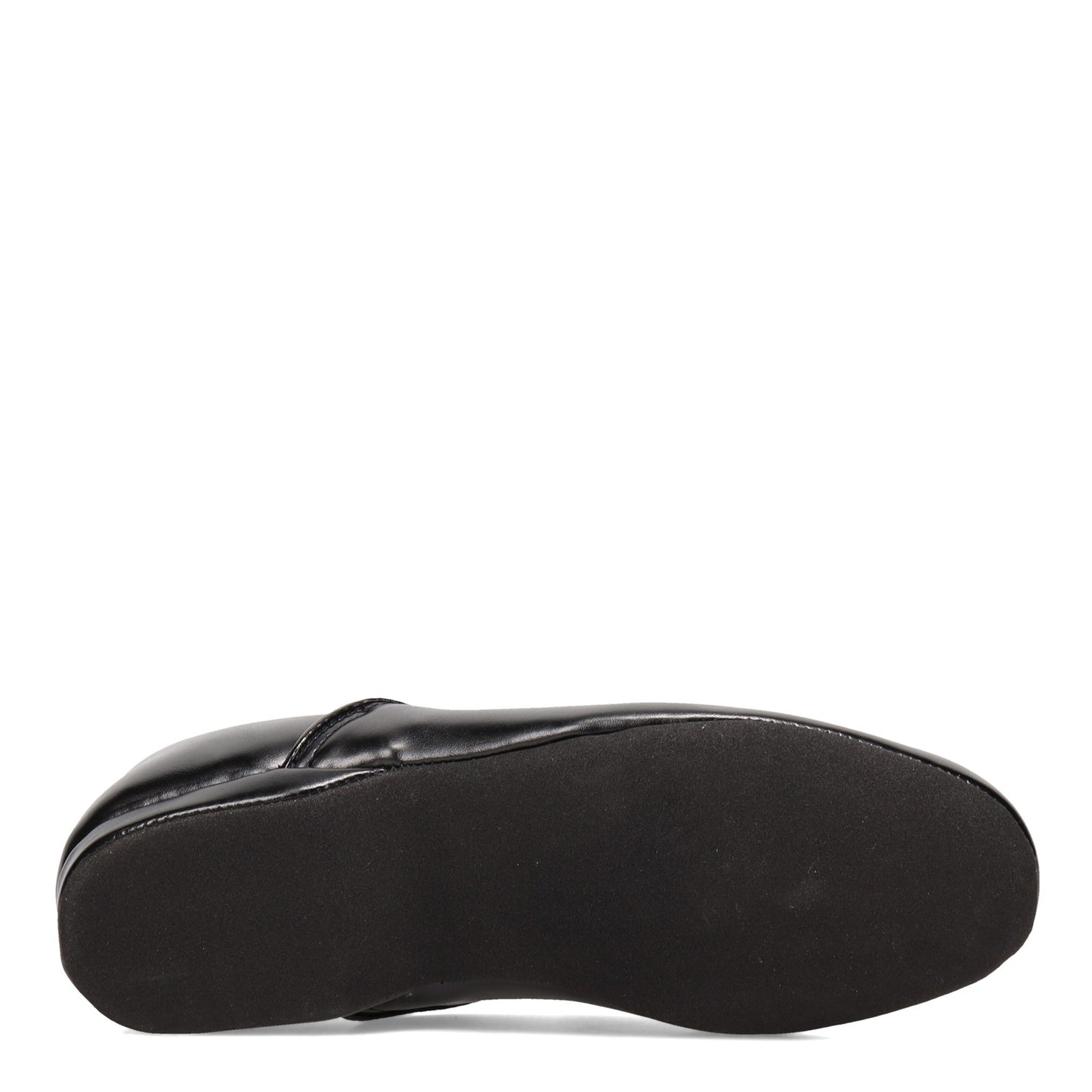 Peltz Shoes Men's L.B. Evans Chicopee Slipper BLACK 2199