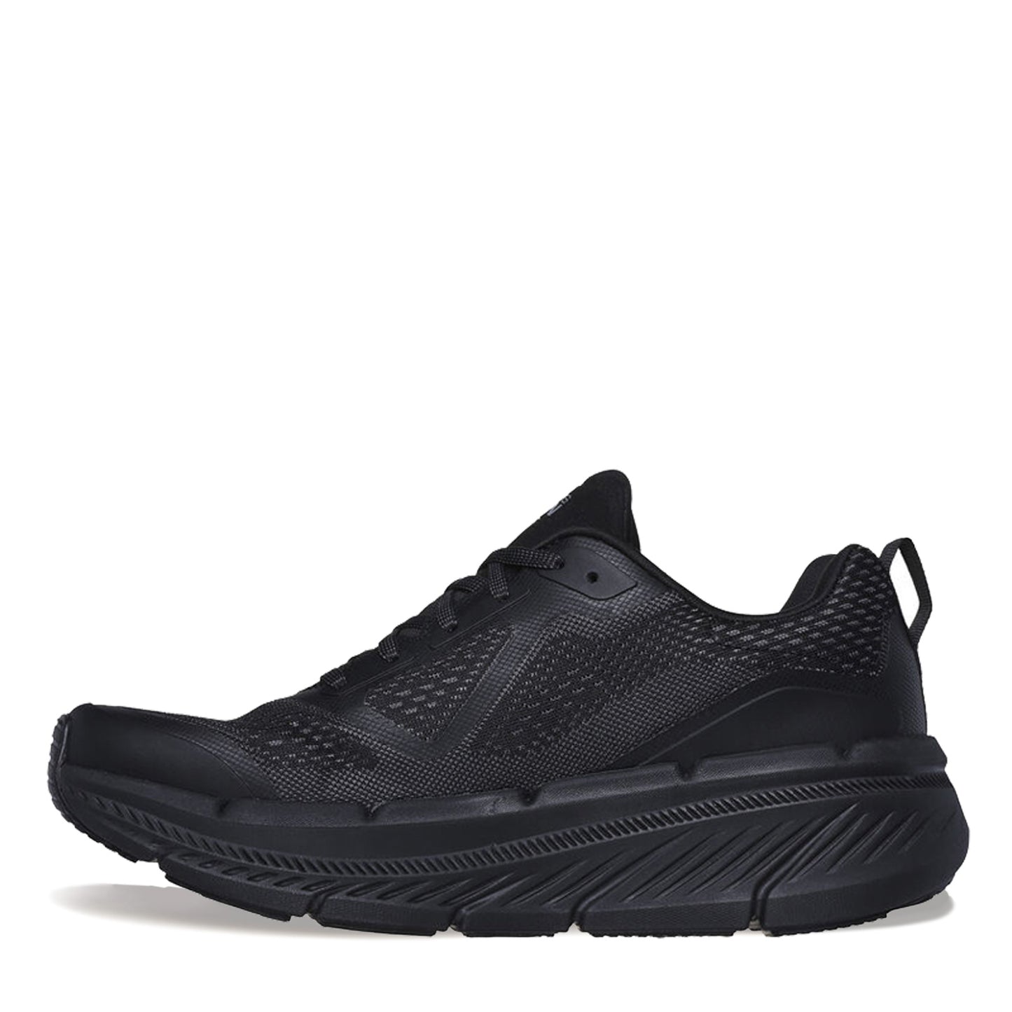 Peltz Shoes Men's Skechers Max Cushioning Premier Sneaker Black Charcoal 220840-BKCC