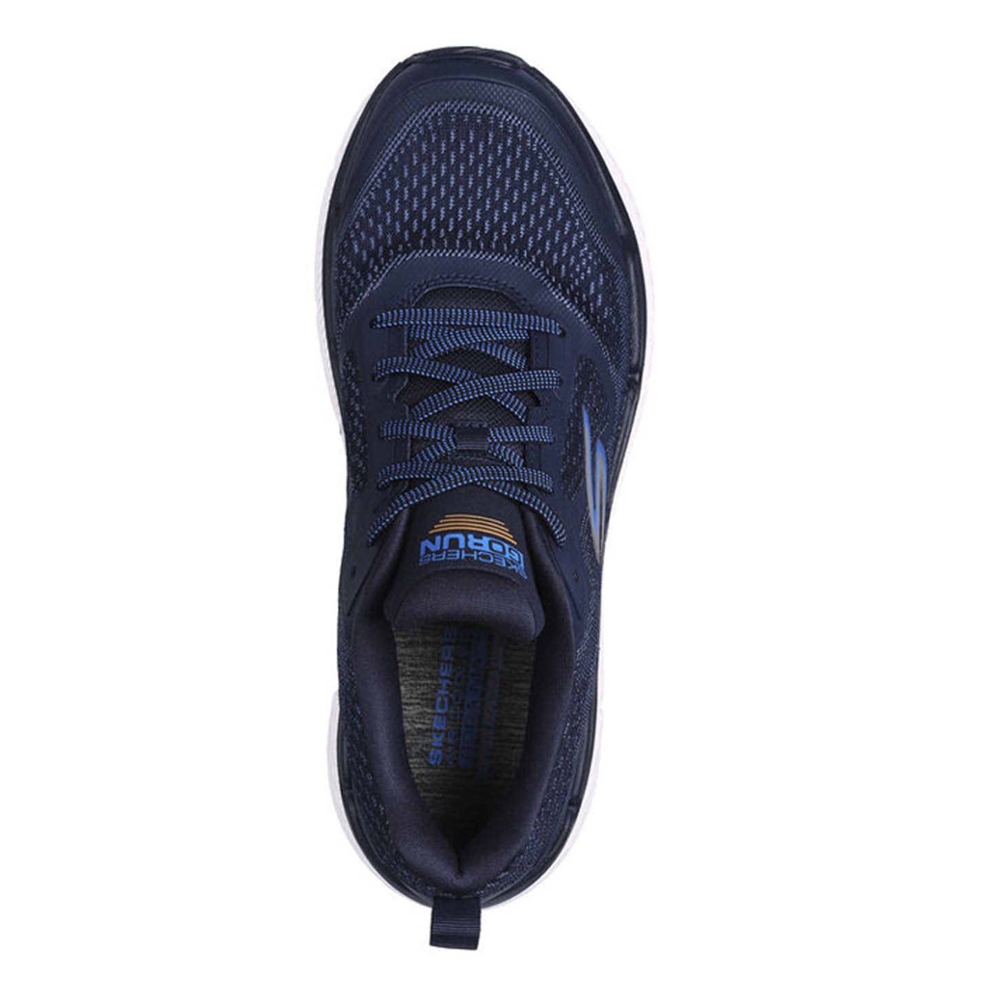 Peltz Shoes Men's Skechers Max Cushioning Premier Sneaker - Wide Width Navy 220840WW-NVY