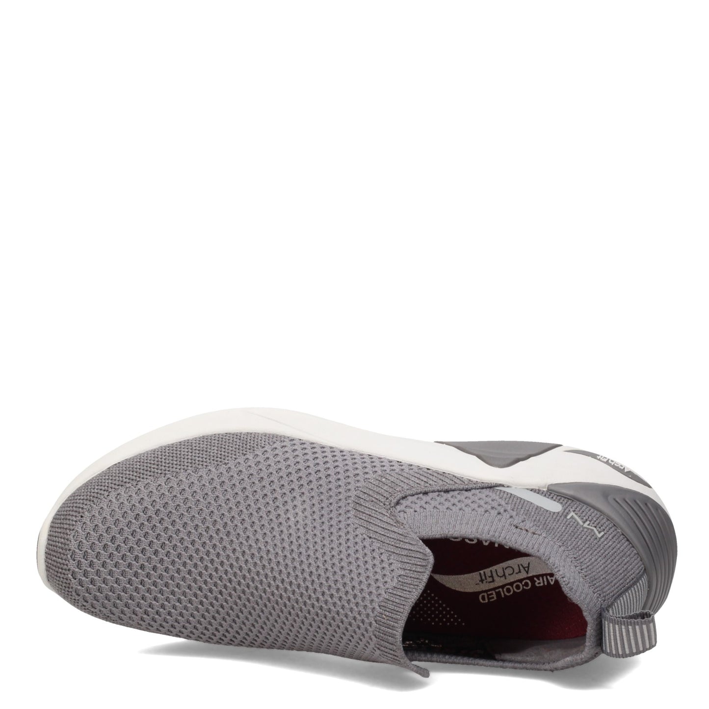Peltz Shoes Men's Mark Nason Arch Fit A-Linear - Rune Sneaker Gray 222151-GRY