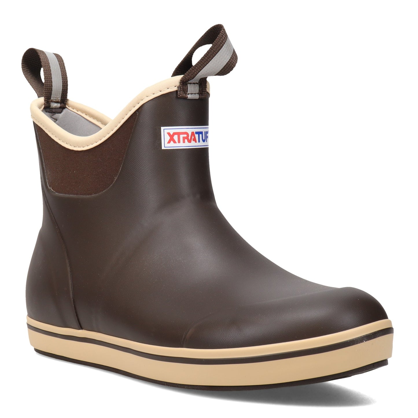 Peltz Shoes Men's XTRATUF 6 Inch Deck Boot CHOCOLATE 22734