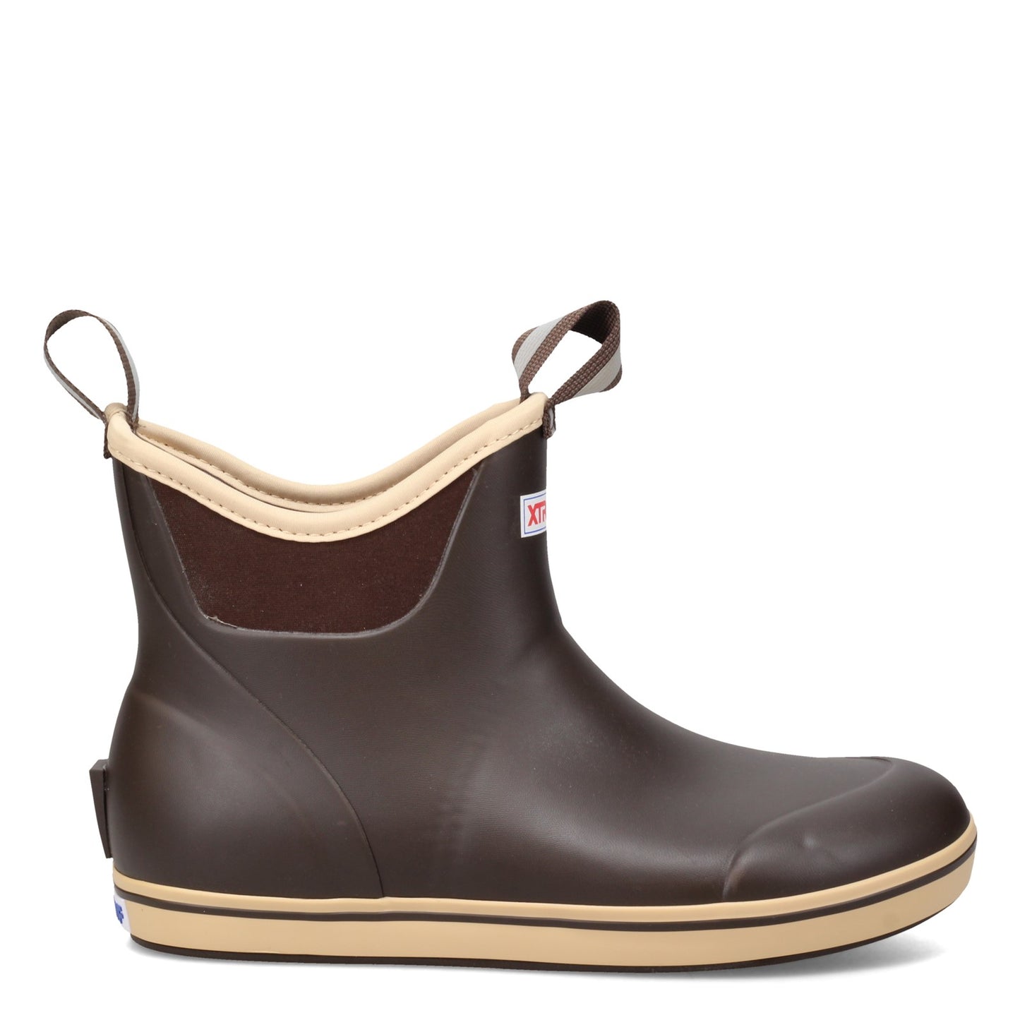 Peltz Shoes Men's XTRATUF 6 Inch Deck Boot CHOCOLATE 22734