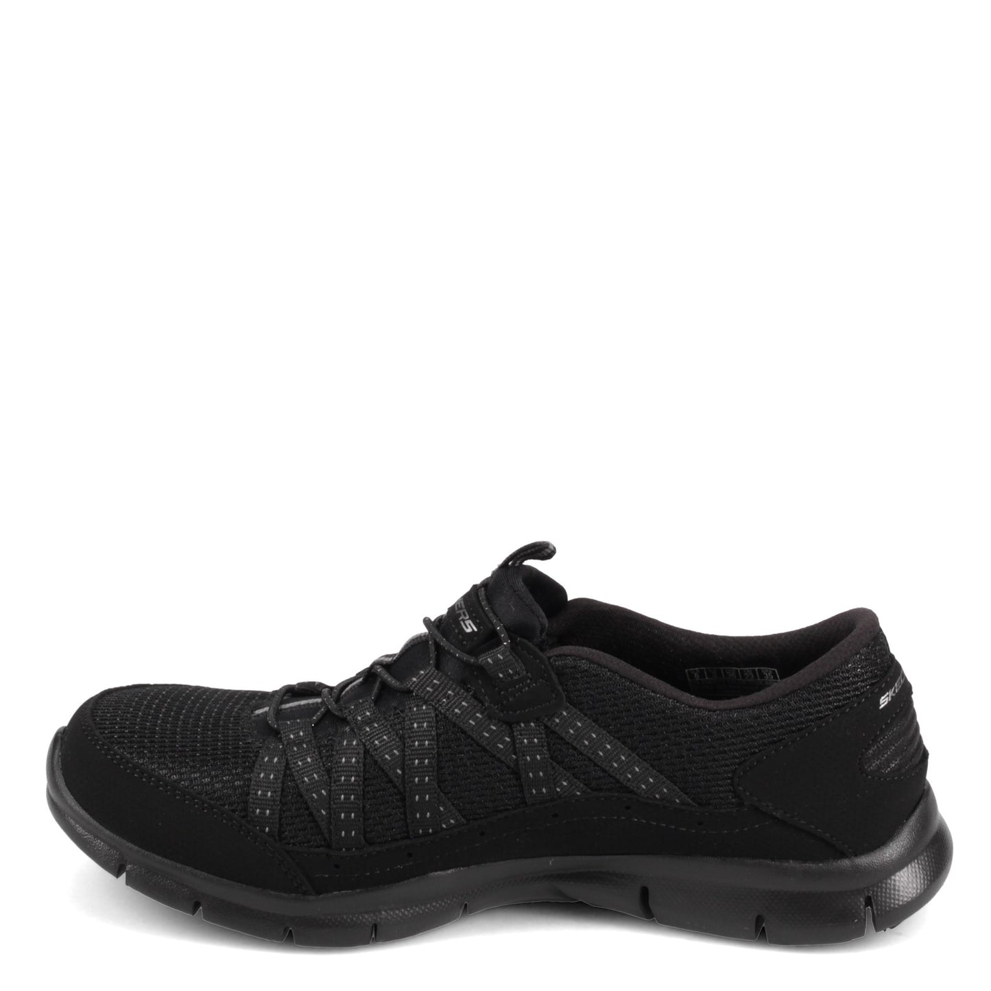 Peltz Shoes Women's Skechers Gratis - Strolling Sneaker BLACK 22823W-BBK