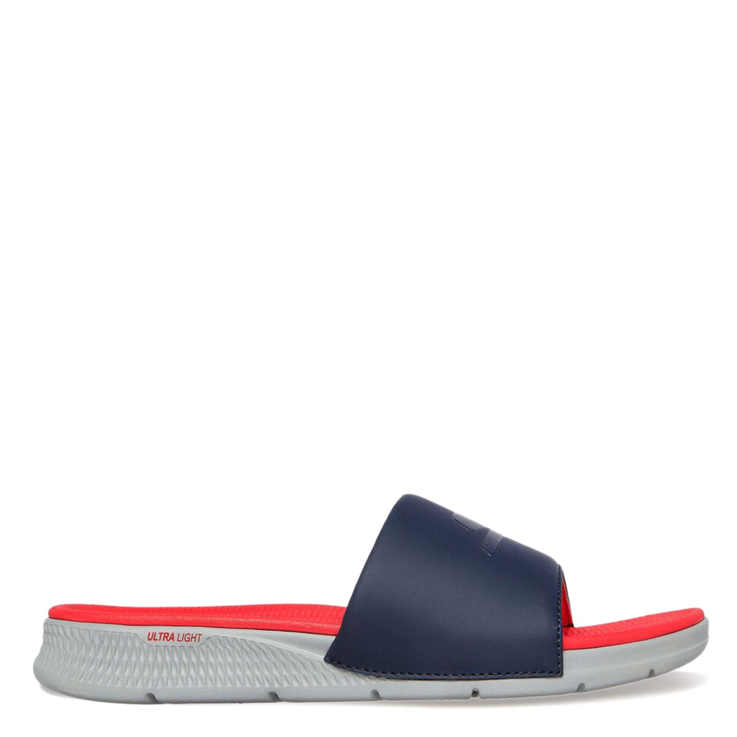 Peltz Shoes Men's Skechers GO Consistent Sandal NAVY RED 229030-NVRD