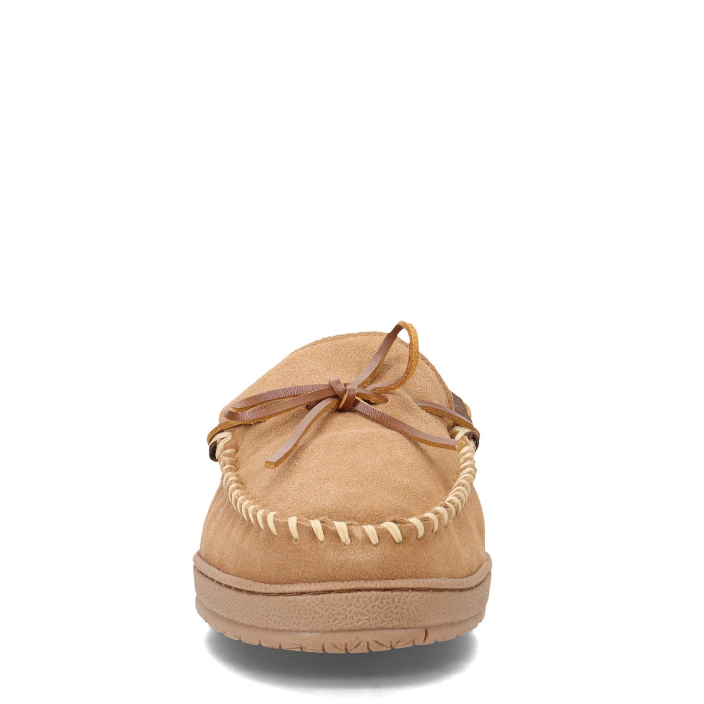Peltz Shoes Men's Clarks Moccasin Slipper TAN BROWN 22SH-011-SIM CB