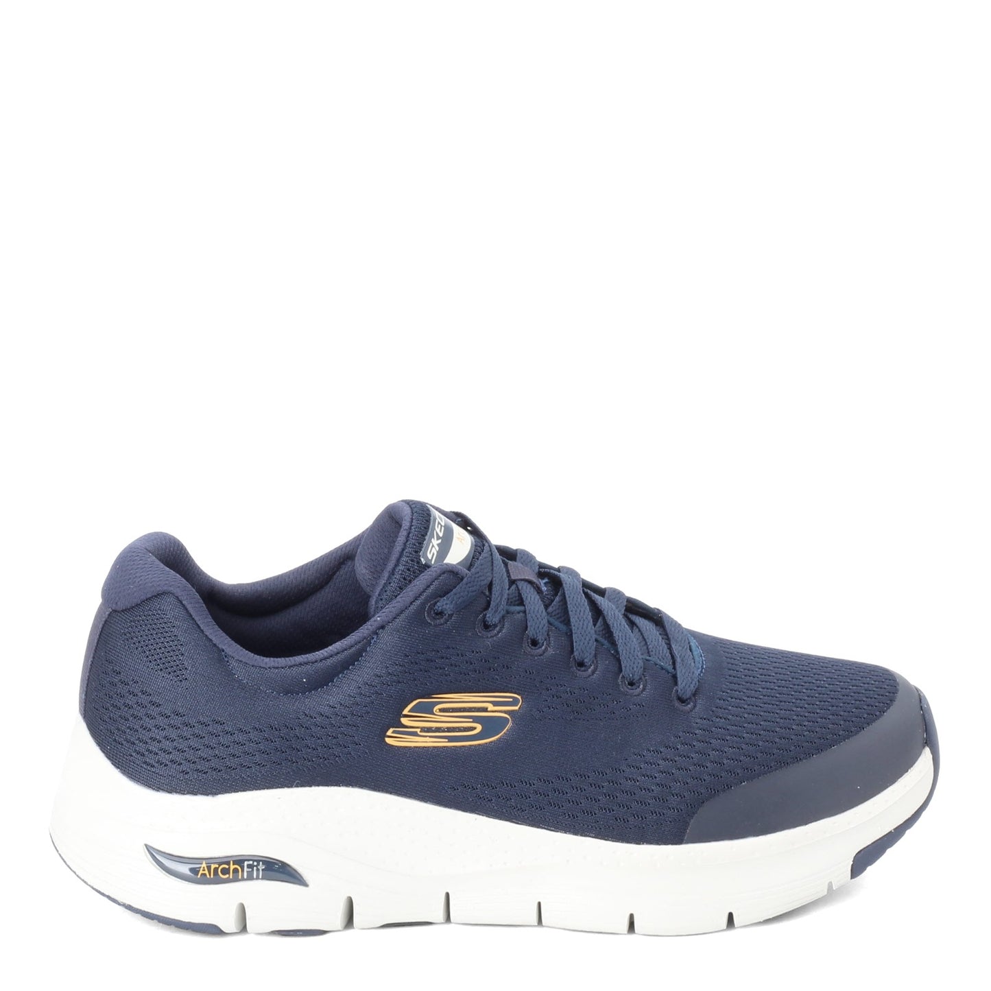 Peltz Shoes Men's Skechers Arch Fit Walking Shoe - Wide Width NAVY 232040WW-NVY