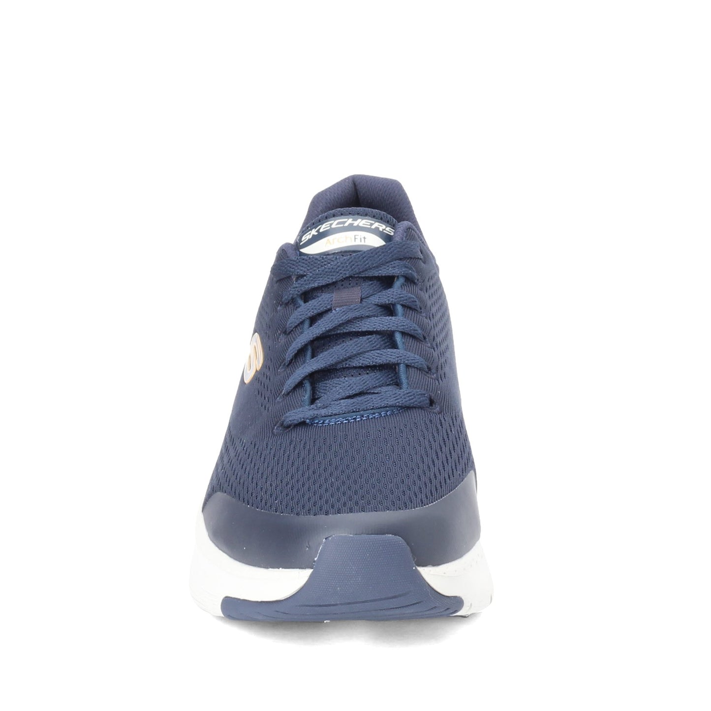 Peltz Shoes Men's Skechers Arch Fit Walking Shoe - Wide Width NAVY 232040WW-NVY