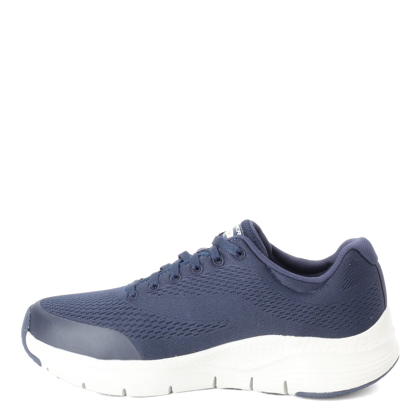 Peltz Shoes Men's Skechers Arch Fit Walking Shoe - Wide Width NAVY 232040WW-NVY
