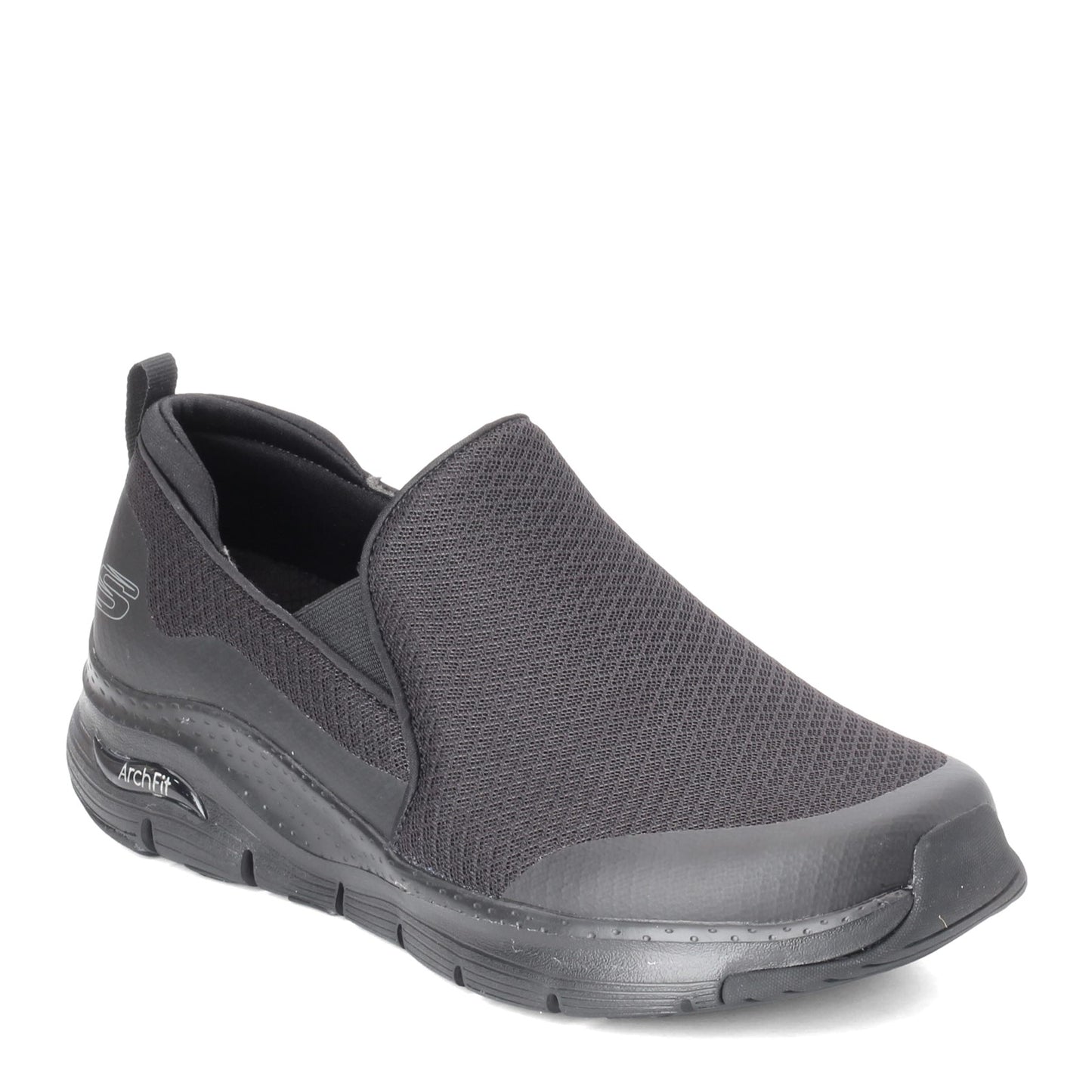 Peltz Shoes Men's Skechers Arch Fit - Banlin Slip-On Sneaker BLACK 232043-BBK