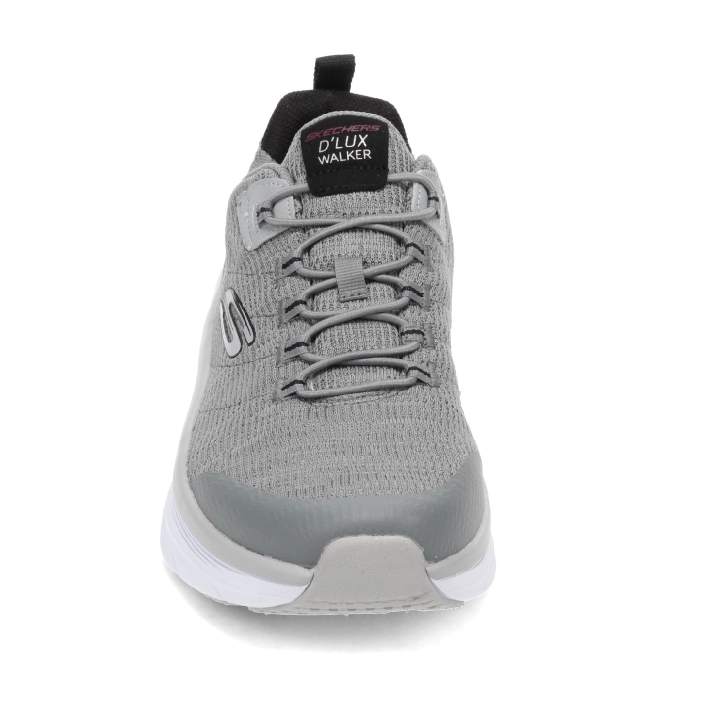 Peltz Shoes Men's Skechers Relaxed Fit: D'Lux Walker - Pensive Sneaker - Wide Width GRAY 232045WW-GYBK