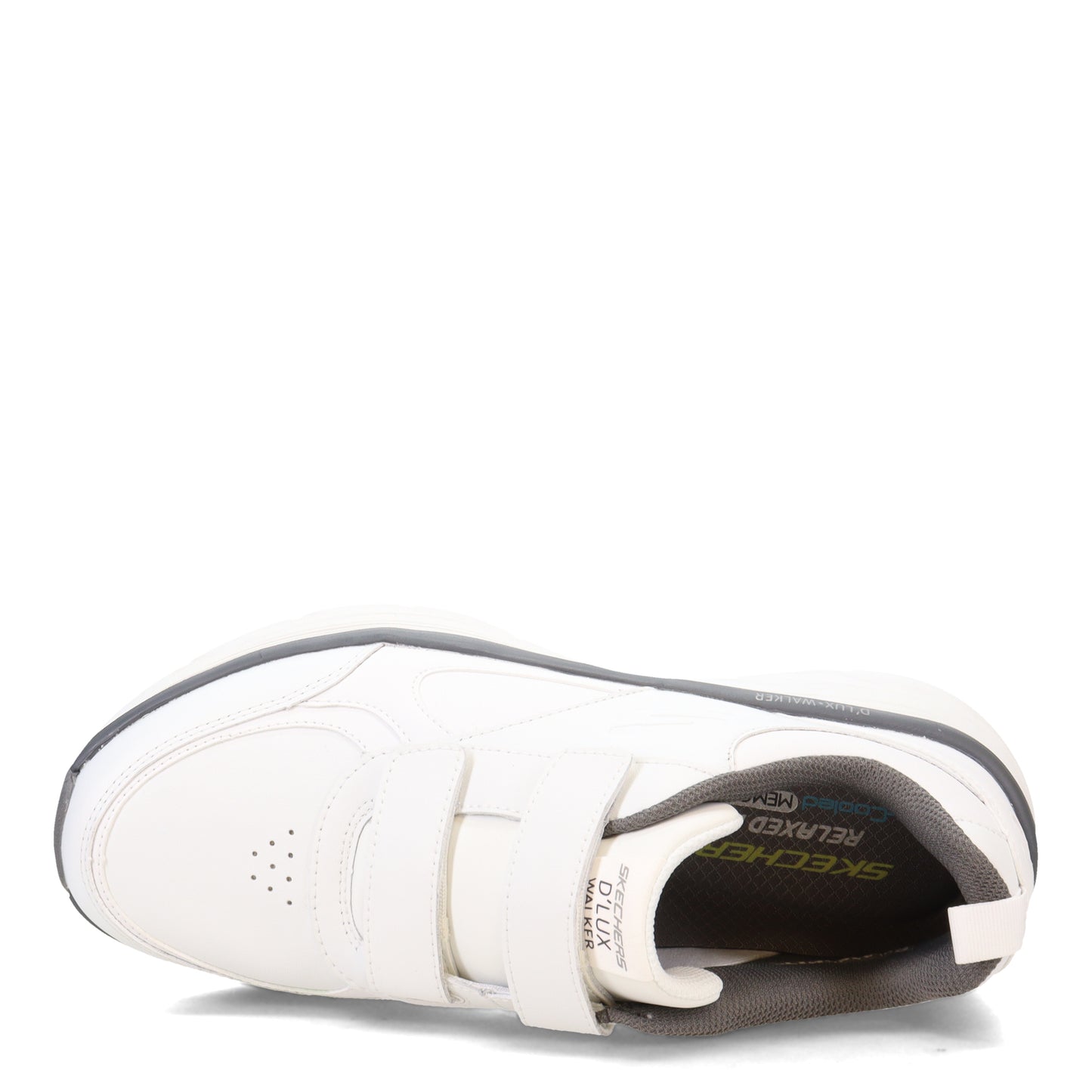 Peltz Shoes Men's Skechers Relaxed Fit: D'Lux Walker - Composer Walking Shoe WHITE 232165-WCC