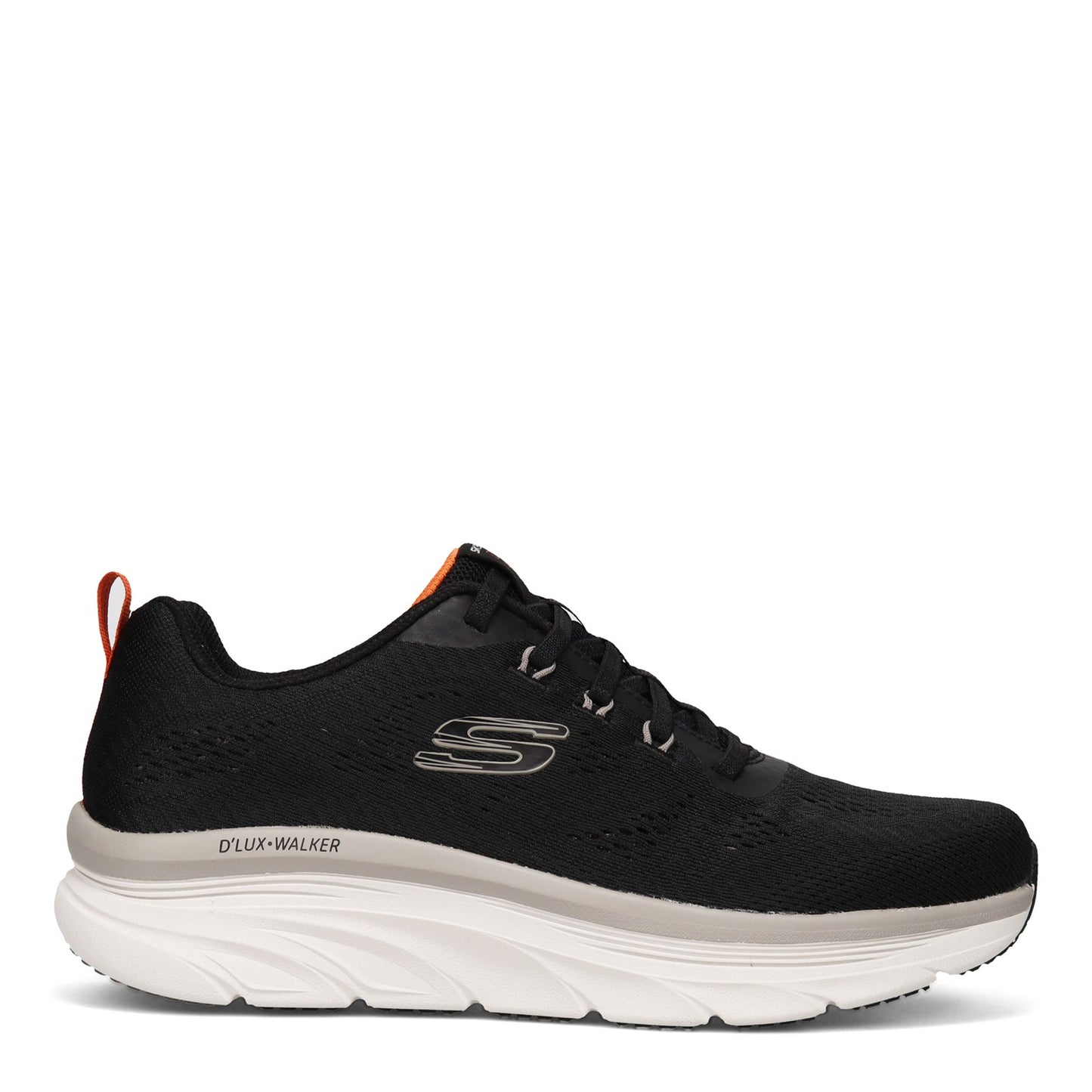 Peltz Shoes Men's Skechers Relaxed Fit: D'Lux Walker - Commuter Walking Shoe - Wide Width BLACK 232261WW-BLK