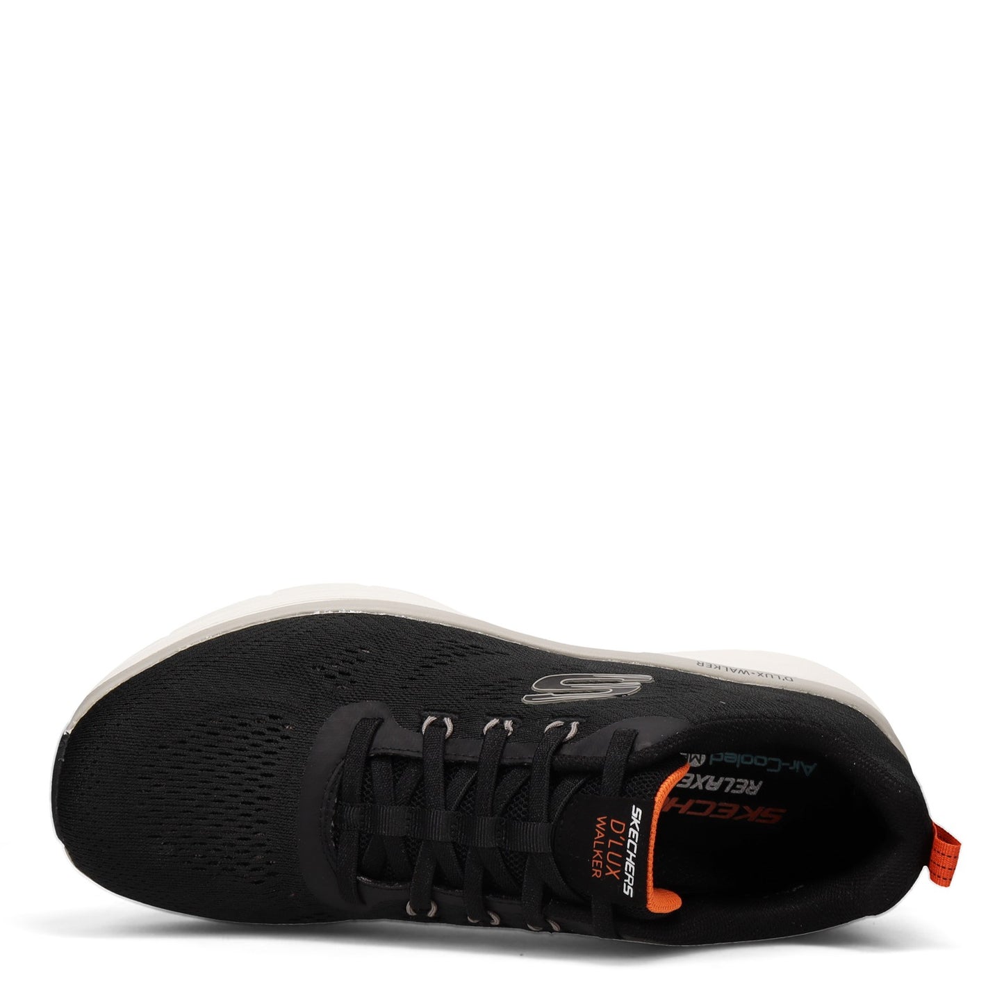 Peltz Shoes Men's Skechers Relaxed Fit: D'Lux Walker - Commuter Walking Shoe - Wide Width BLACK 232261WW-BLK