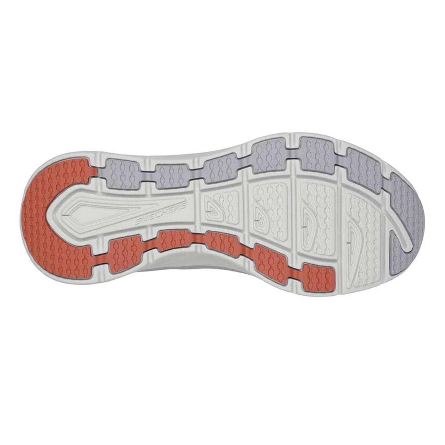 Peltz Shoes Men's Skechers Relaxed Fit: D'Lux Walker - Merlino Walking Shoe GRAY 232262-GRY