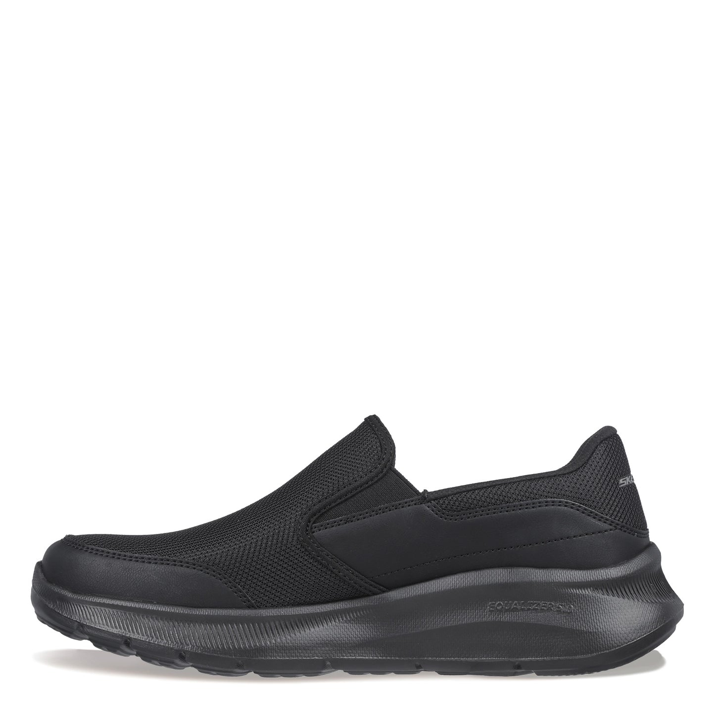 Peltz Shoes Men's Skechers Relaxed Fit: Equalizer 5.0 - Persistable Sneaker – Wide Width Black 232515WW-BBK