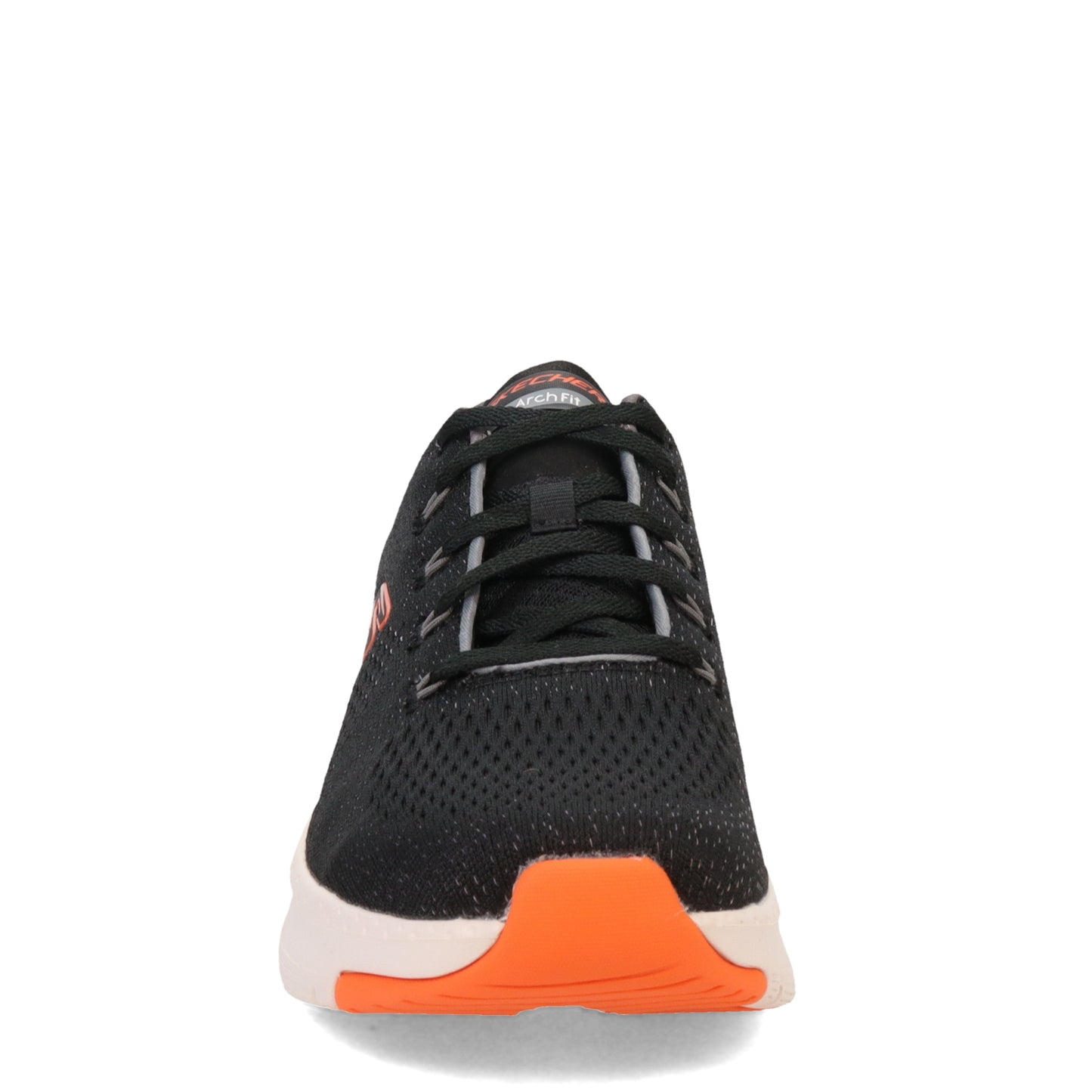 Peltz Shoes Men's Skechers Arch Fit – Takar Sneaker Black Orange 232601-BKOR
