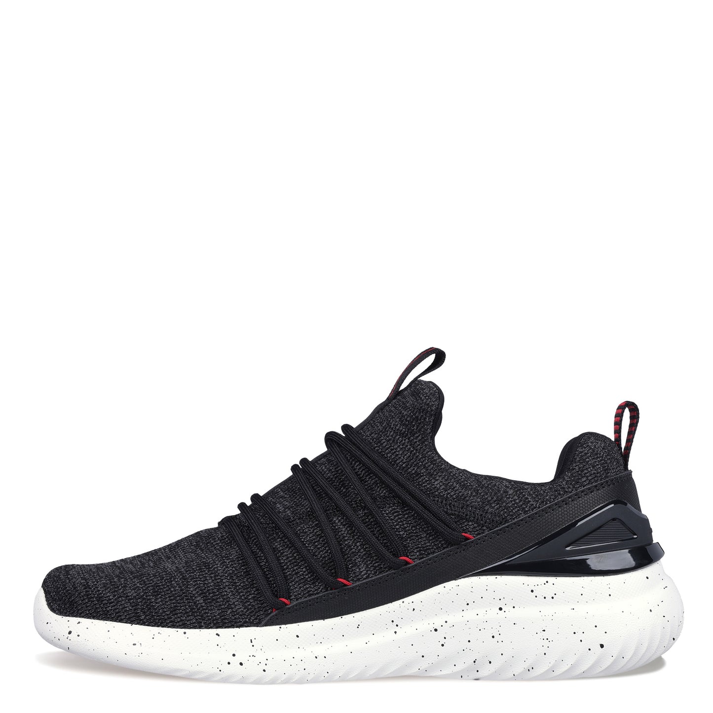 Peltz Shoes Men's Skechers Bounder 2.0 - Future Currents Sneaker Black Red 232679-BKRD
