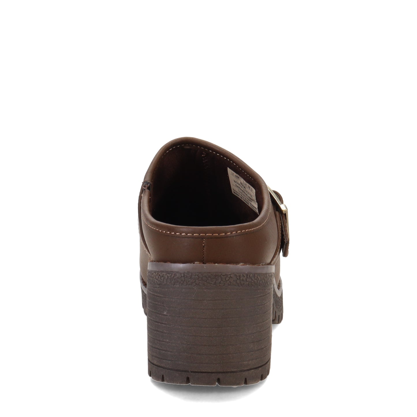 Peltz Shoes Women's Eastland Nola Clog Brown 2355-02