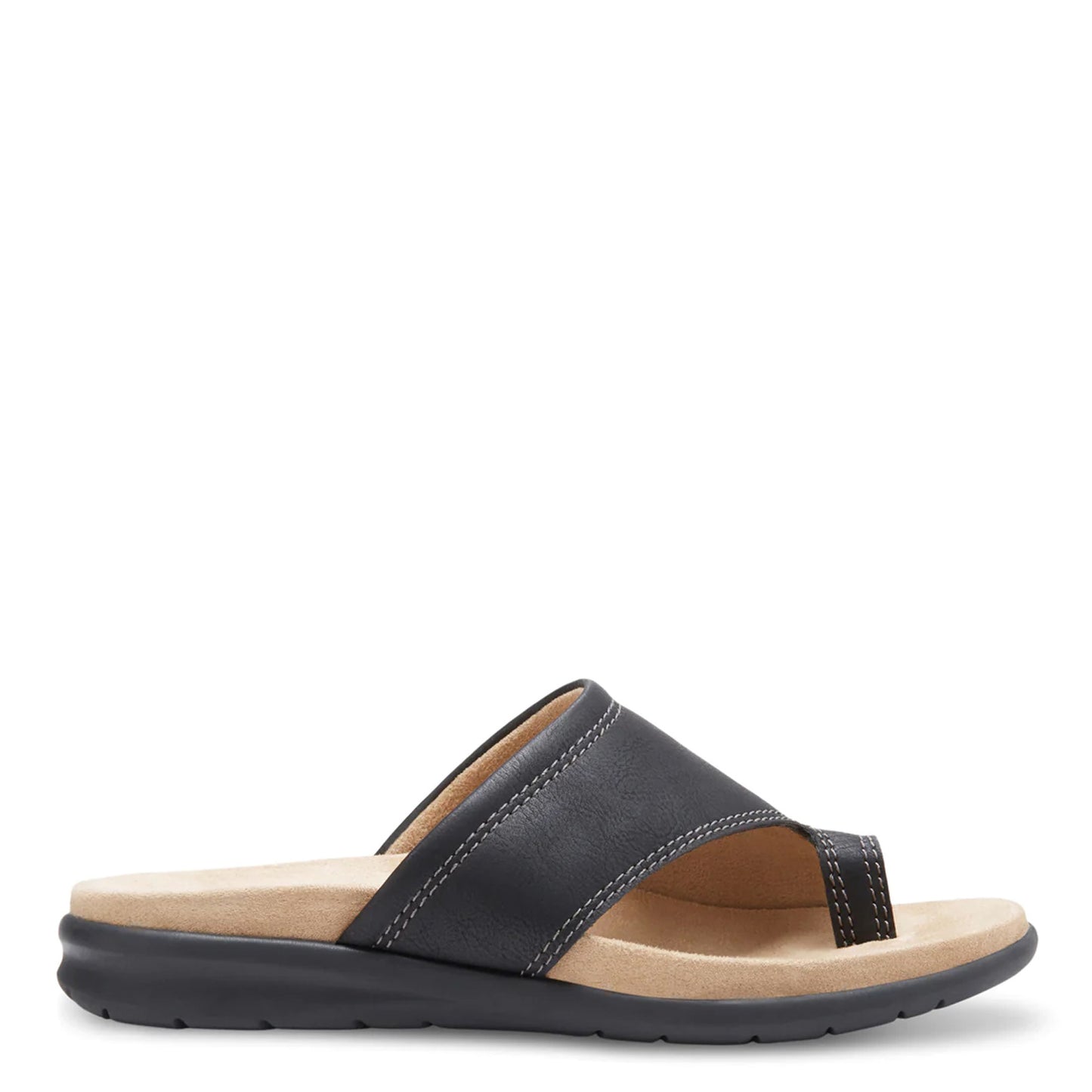 Peltz Shoes Women's Eastland Dallas Sandal BLACK 2361-01