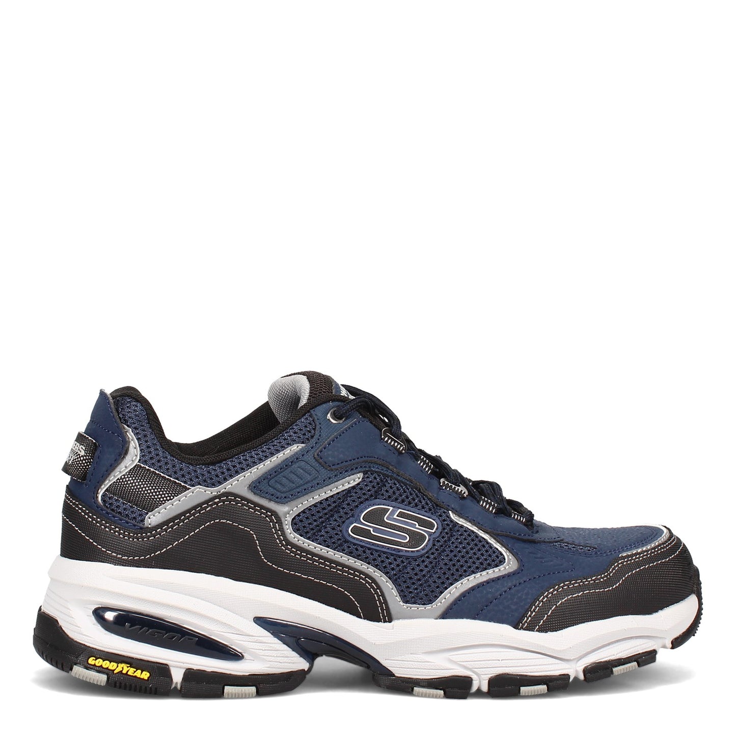 Peltz Shoes Men's Skechers Vigor 3.0 Sneaker Navy/Black 237145-NVBK