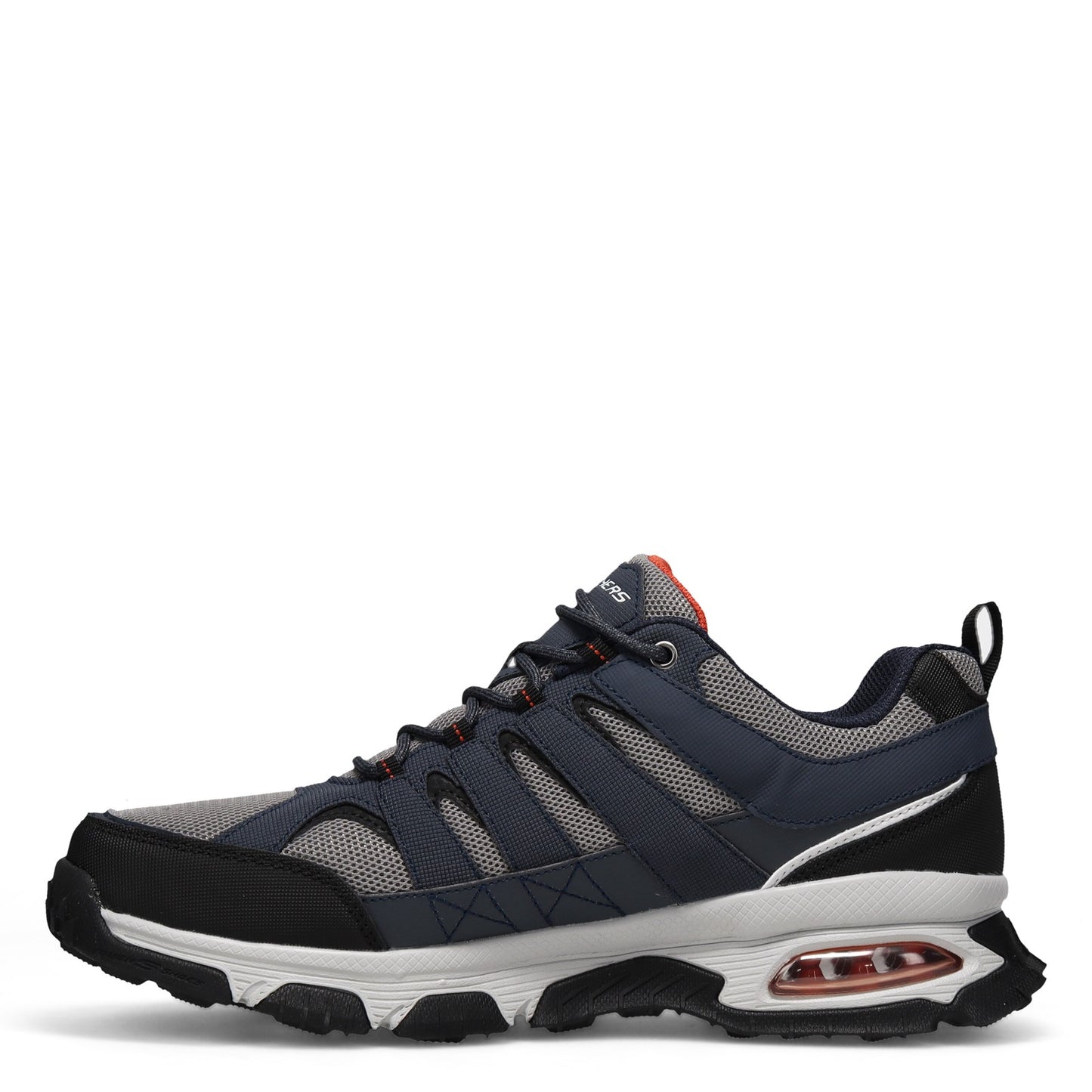 Peltz Shoes Men's Skechers Skech-Air Envoy Walking Shoe - Wide Width Navy/Gray 237214W-NVGY