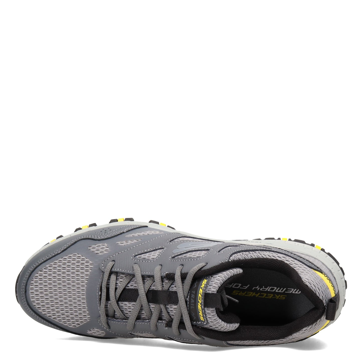 Peltz Shoes Men's Skechers Hillcrest - Vast Adventure Walking Shoe Charcoal/Black 237265-CCBK