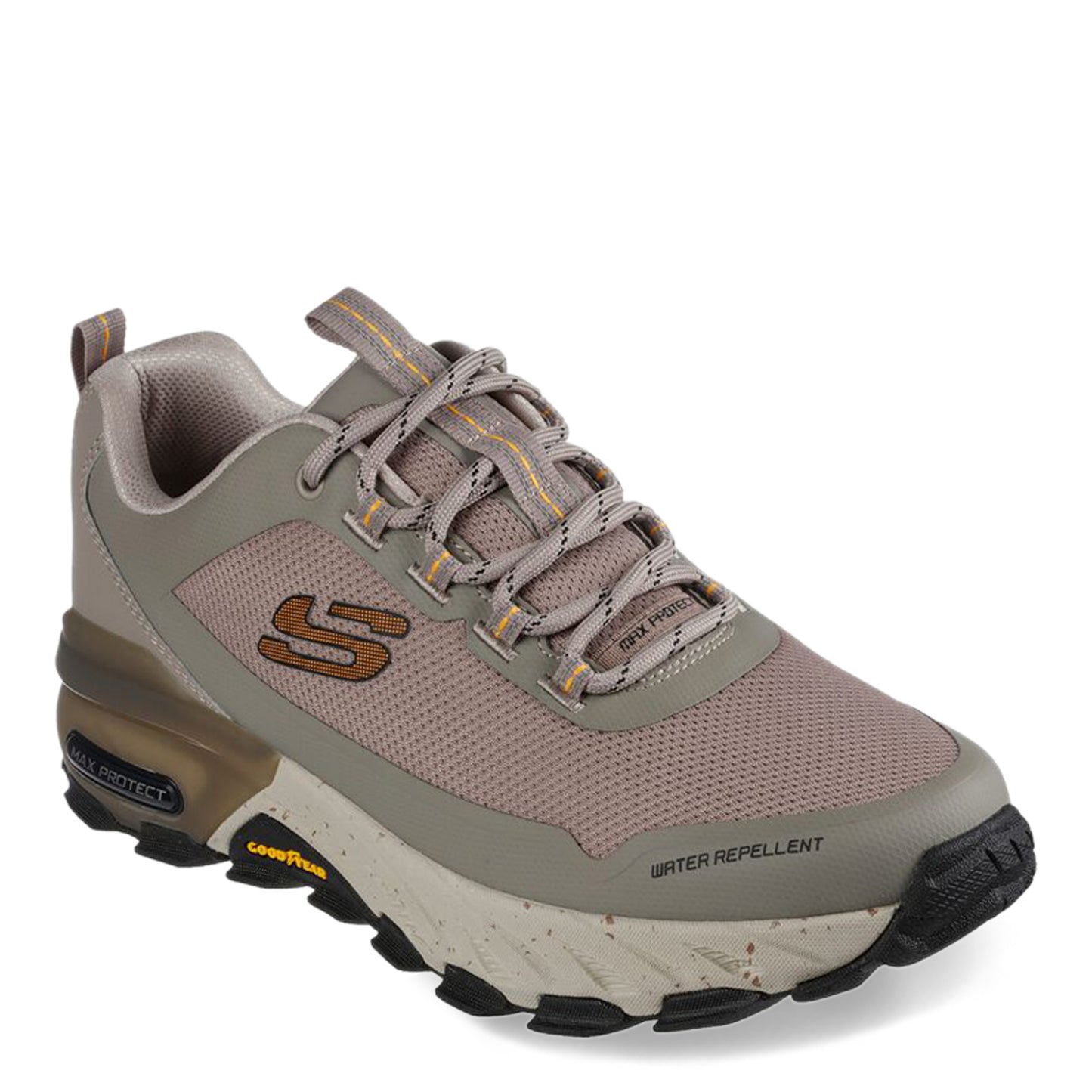 Peltz Shoes Men's Skechers Max Protect - Liberated Hiking Shoe Taupe 237301-TPE