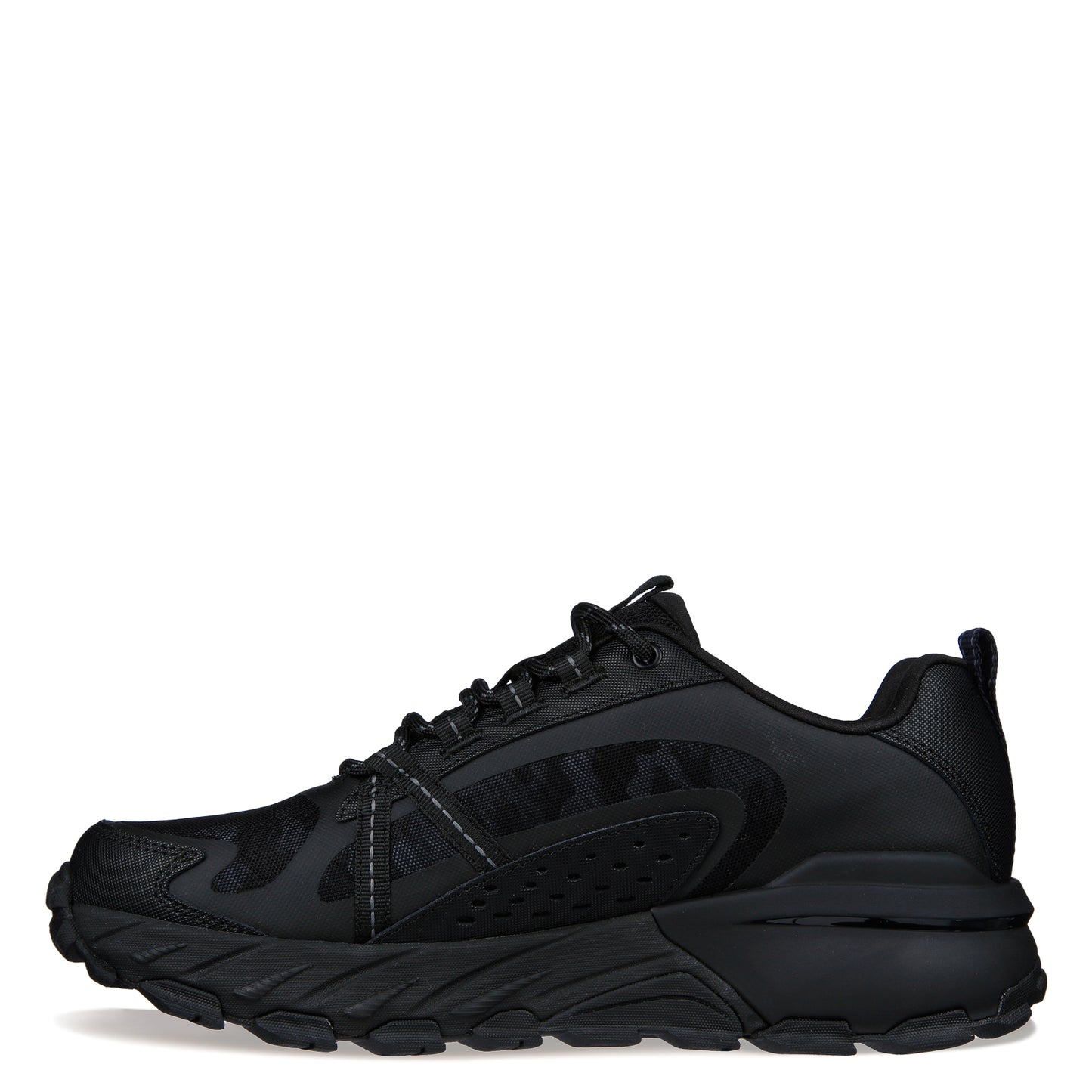 Peltz Shoes Men's Skechers Max Protect Task Force Hiking Shoe Black/Black 237308-BBK