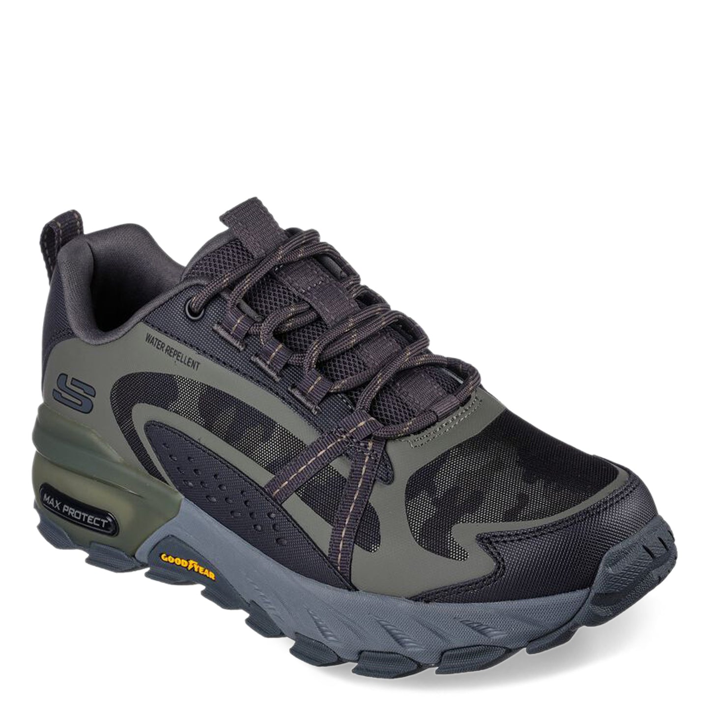 Peltz Shoes Men's Skechers Max Protect Task Force Hiking Shoe Camo 237308-CAMO