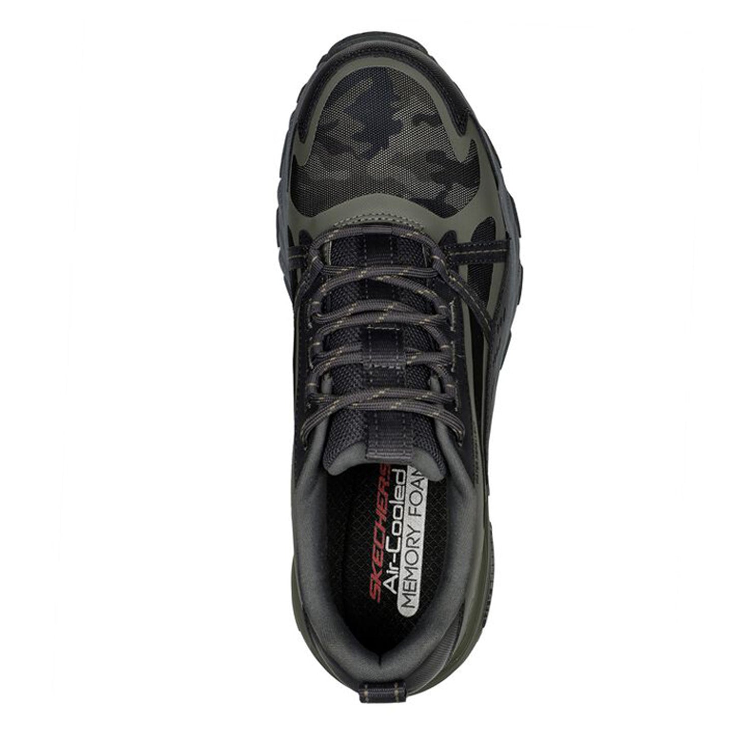 Peltz Shoes Men's Skechers Max Protect Task Force Hiking Shoe Camo 237308-CAMO