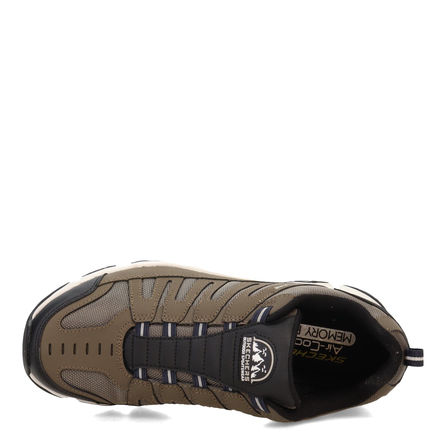 Peltz Shoes Men's Skechers Relaxed Fit: Crossbar - Cedar Hiking Shoe - Wide Width Brown 237345WW-BRN