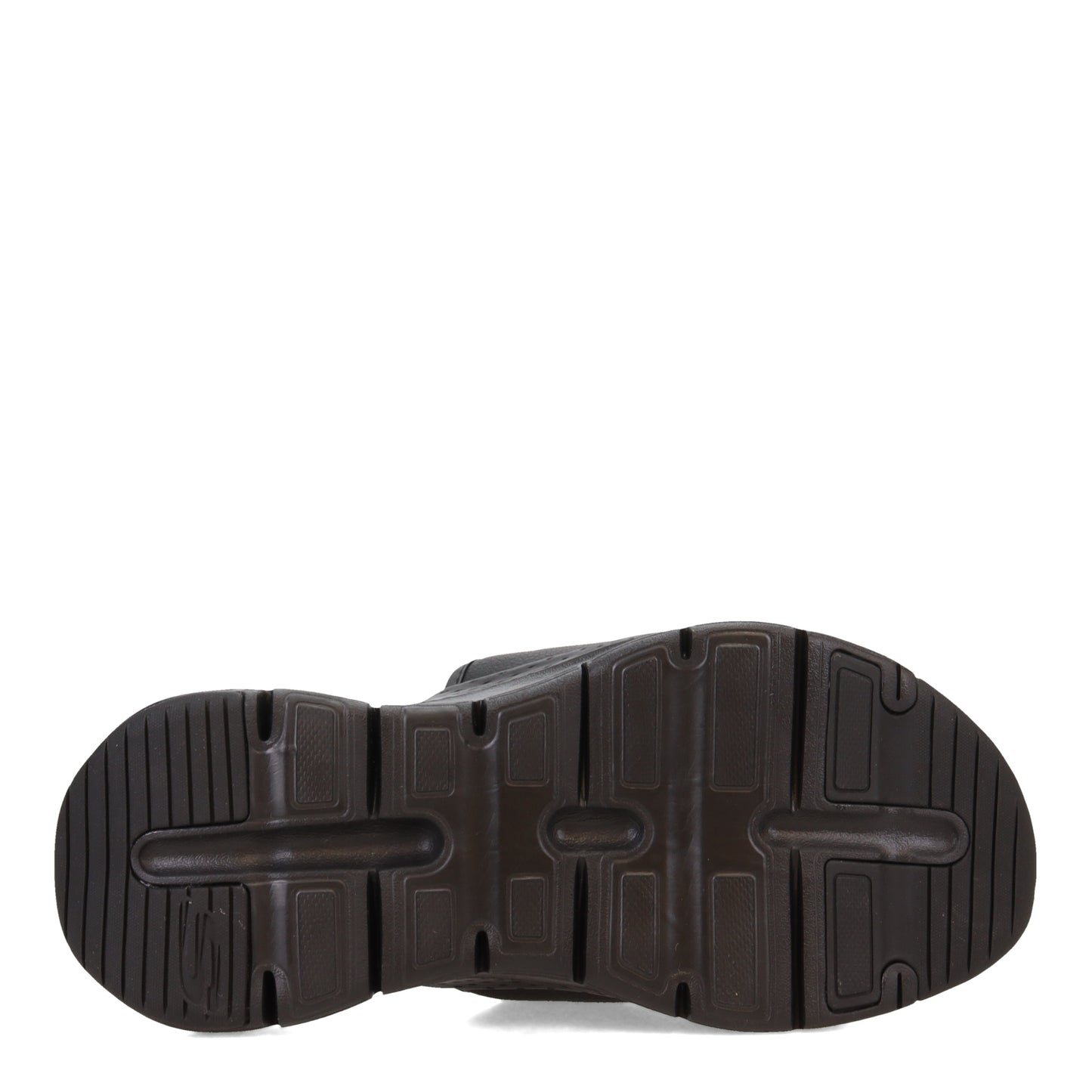 Peltz Shoes Men's Skechers Arch Fit Sandal - Day Trip Sandal BLACK 237371-BLK