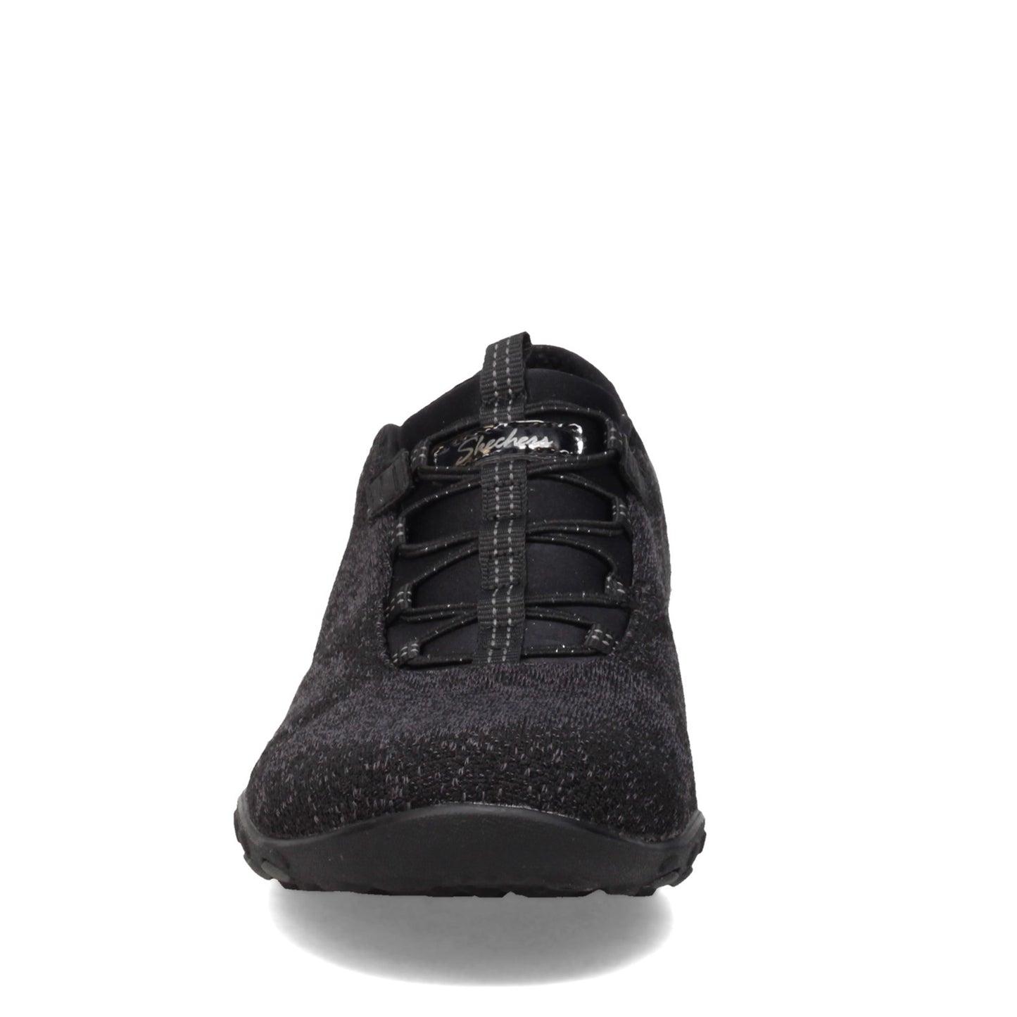 Peltz Shoes Women's Skechers Relaxed Fit: Breathe-Easy - Opportuknity Slip-On BLACK 23855-BLK