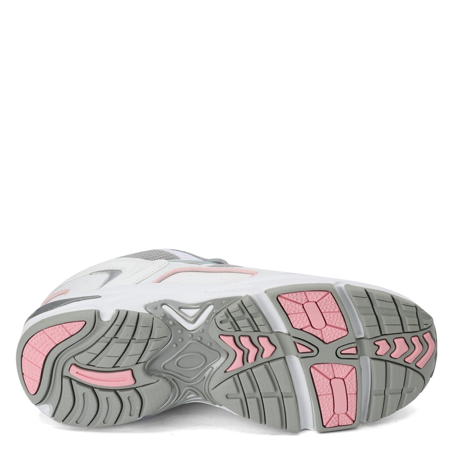Peltz Shoes Womens Vionic Walker Classic Sneaker WHITE / PINK 23WALK-PNK