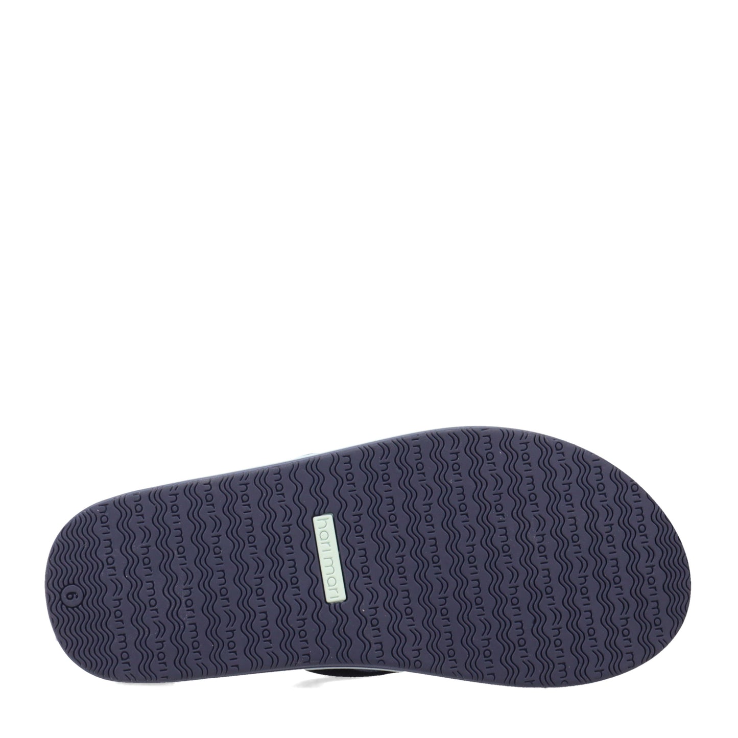 Peltz Shoes Women's Hari Mari Dune Sandal NAVY 2400-300