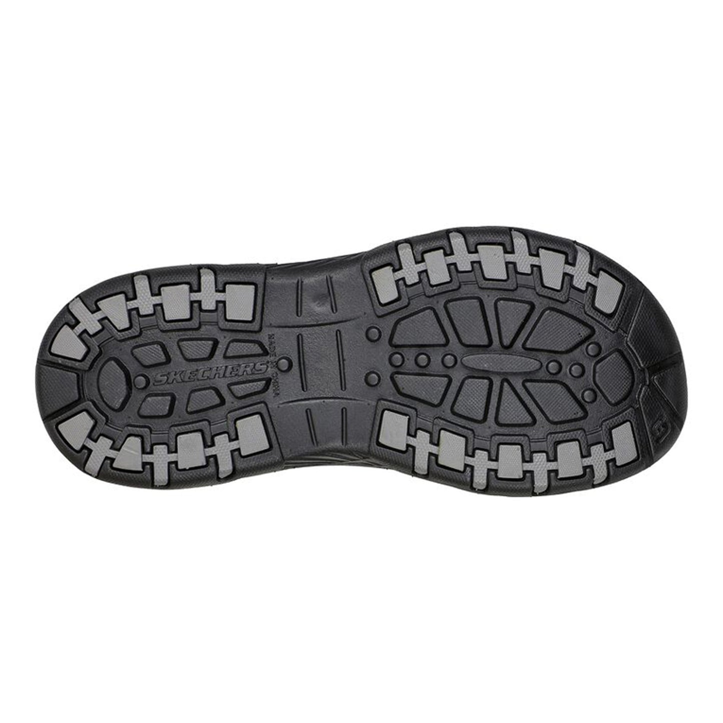 Peltz Shoes Men's Skechers Foamies: Creston Ultra - Get Away Sandal Black 243091-BBK
