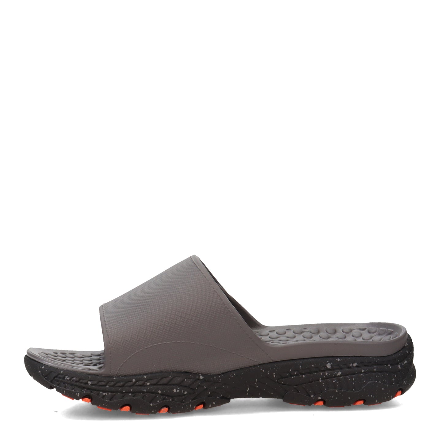 Peltz Shoes Men's Skechers Foamies Creston Ultra Slide Sandal Dark Taupe 243092-DKTP