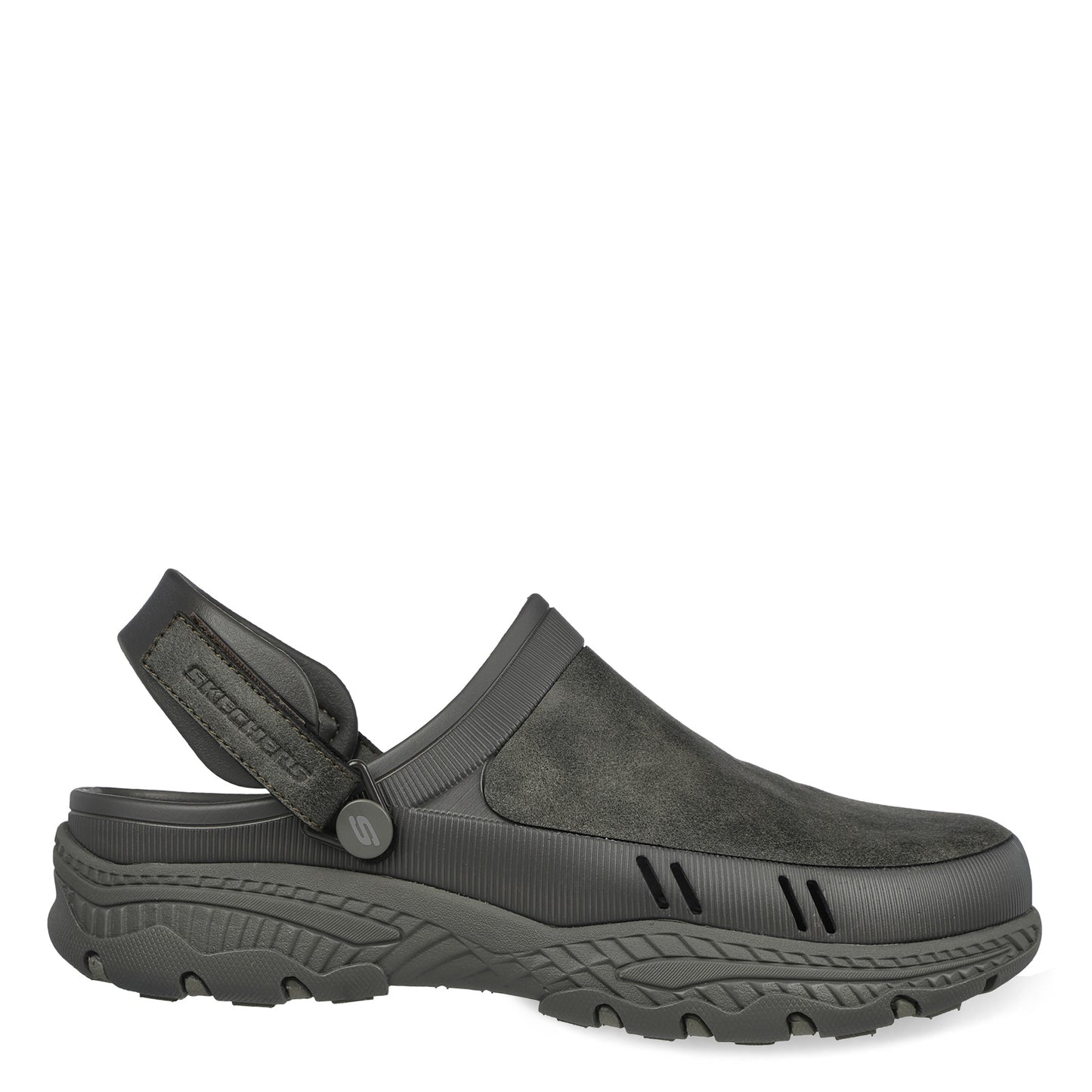 Peltz Shoes Men's Skechers Foamies Creston Ultra-Adventure Clog Brown 243110-BRN
