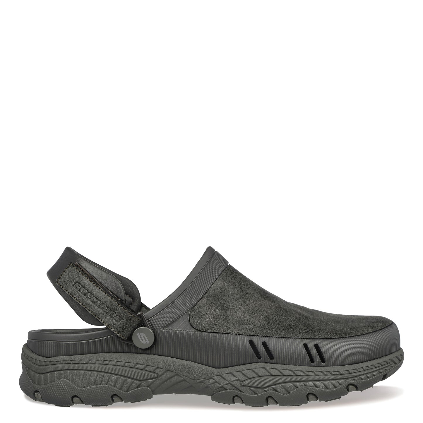 Peltz Shoes Men's Skechers Foamies Creston Ultra-Adventure Clog Brown 243110-BRN