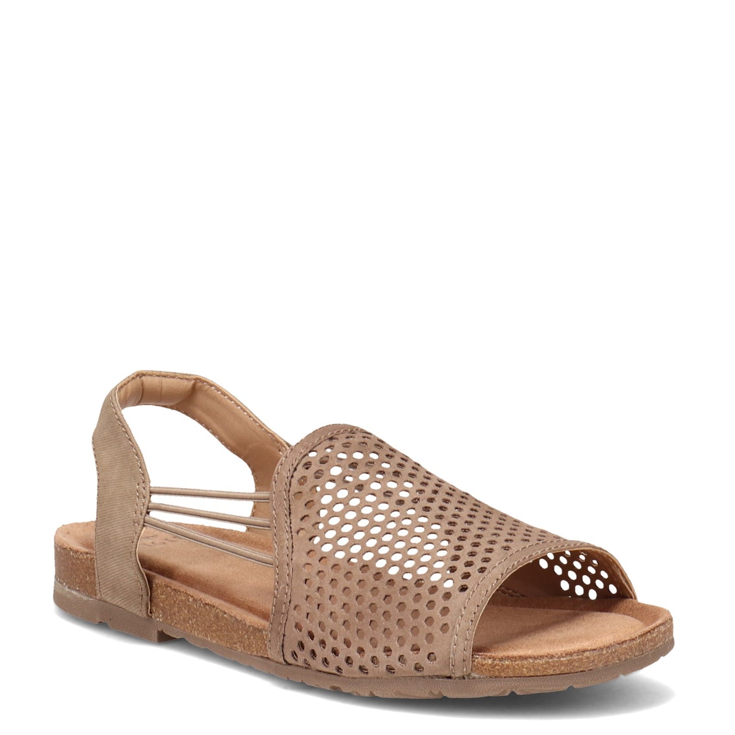 Peltz Shoes Women's Earth Origins Lyla Sandal BROWN 251005W-BROWN