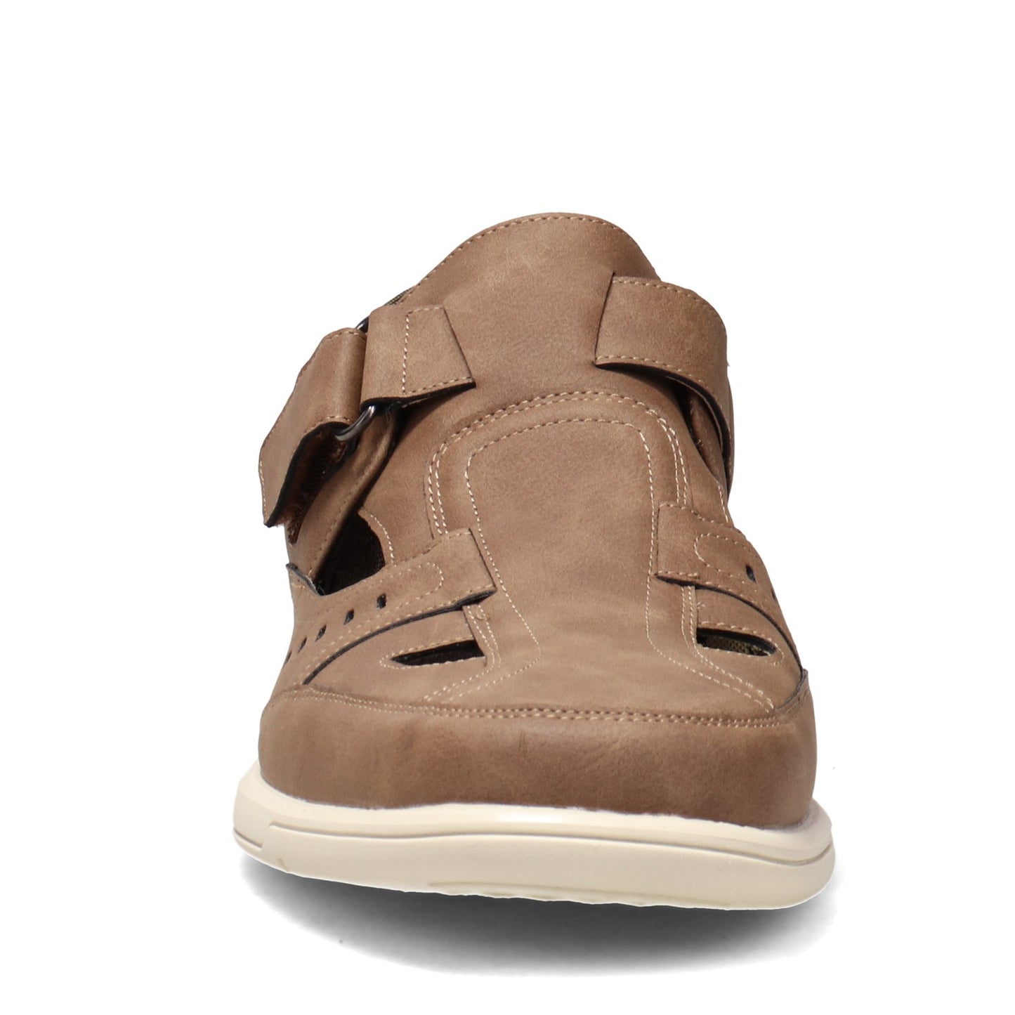 Peltz Shoes Men's Stacy Adams Spence Slip-On TAUPE 25442-260