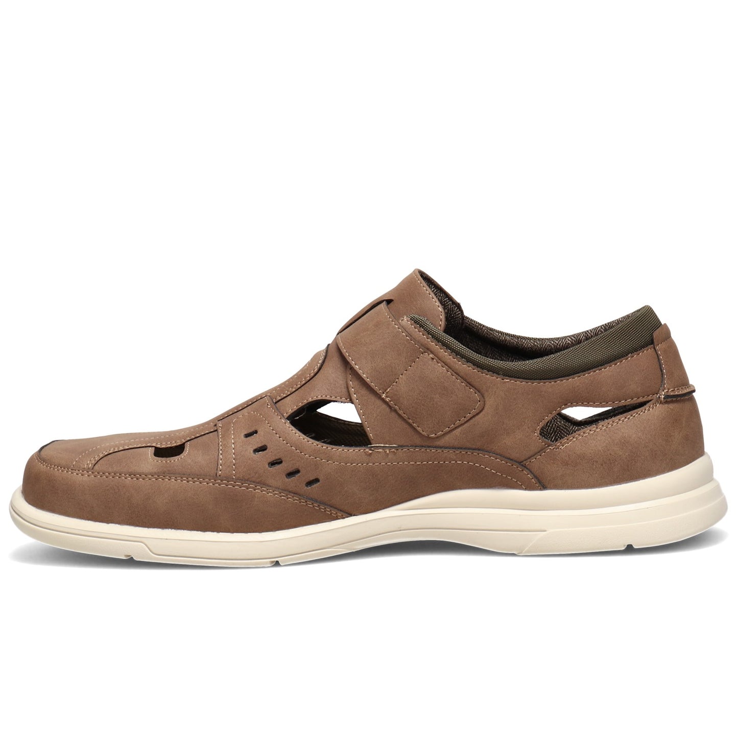 Peltz Shoes Men's Stacy Adams Spence Slip-On TAUPE 25442-260