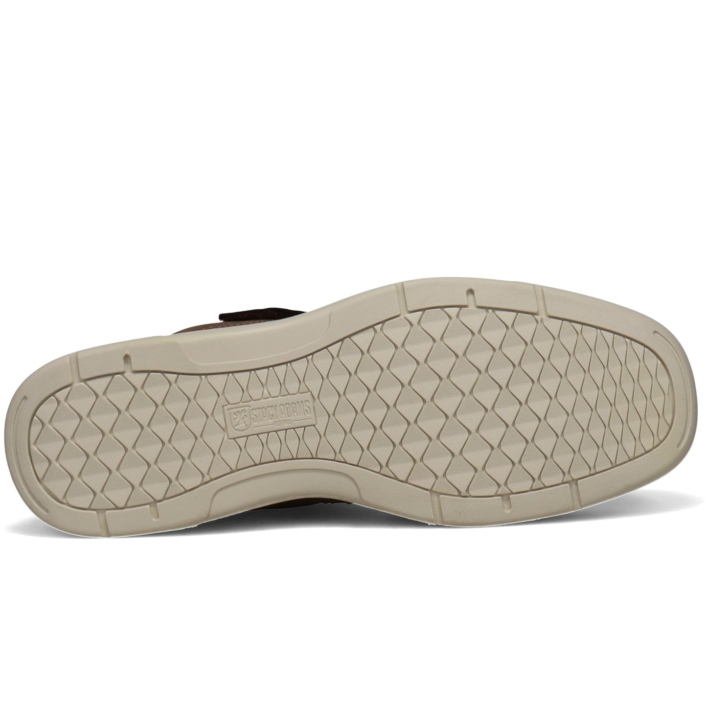 Peltz Shoes Men's Stacy Adams Spence Slip-On TAUPE 25442-260