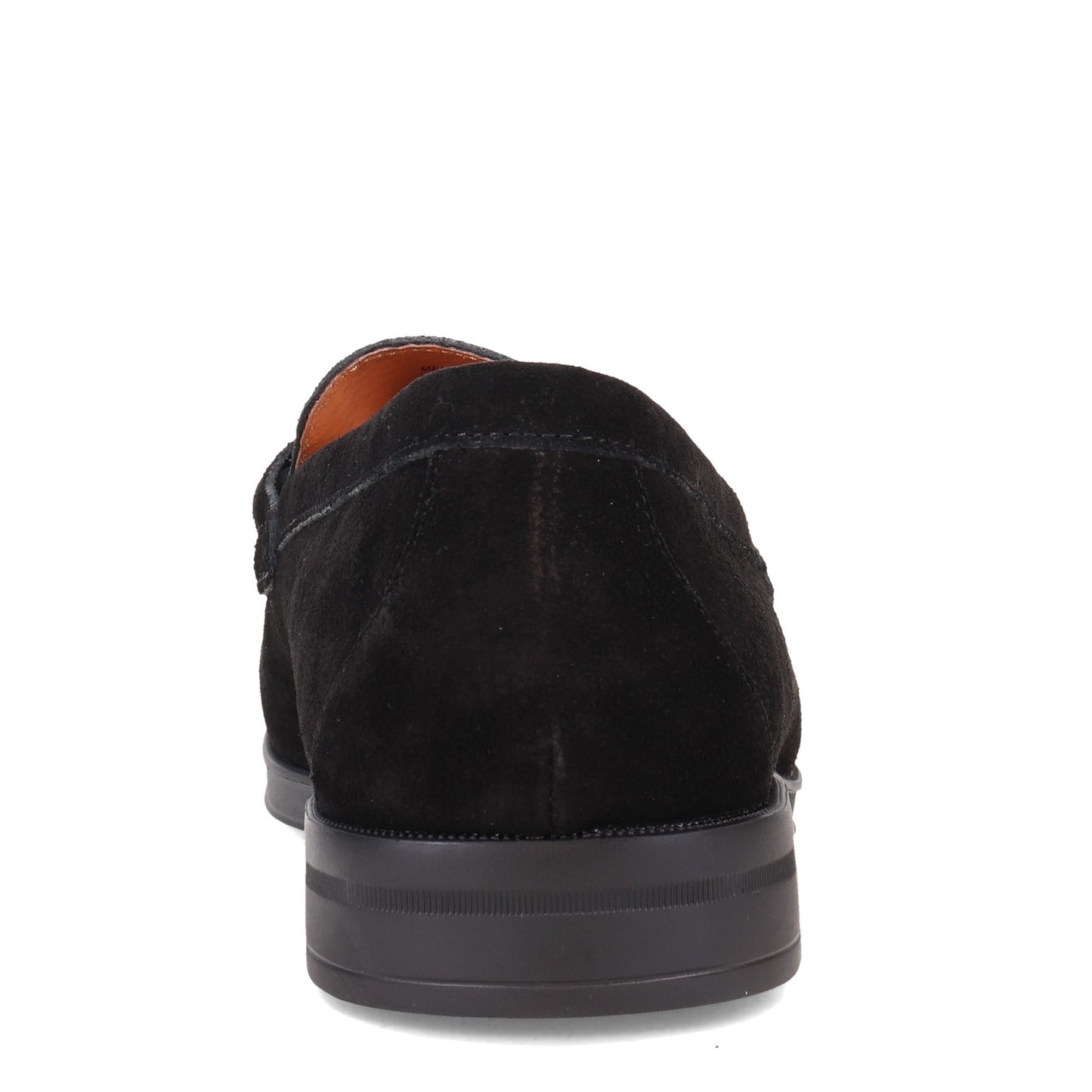 Peltz Shoes Men's Stacy Adams Paragon Loafer BLACK SUEDE 25485-008