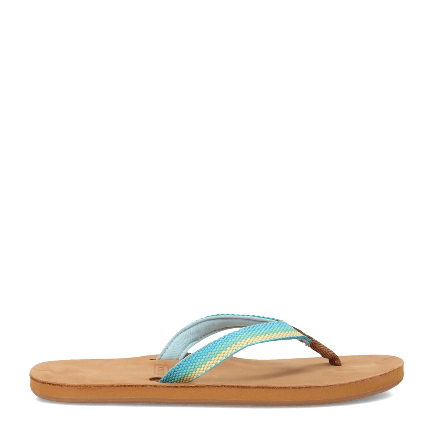 Peltz Shoes Women's Hari Mari Scouts Sandal AQUA 2550-614