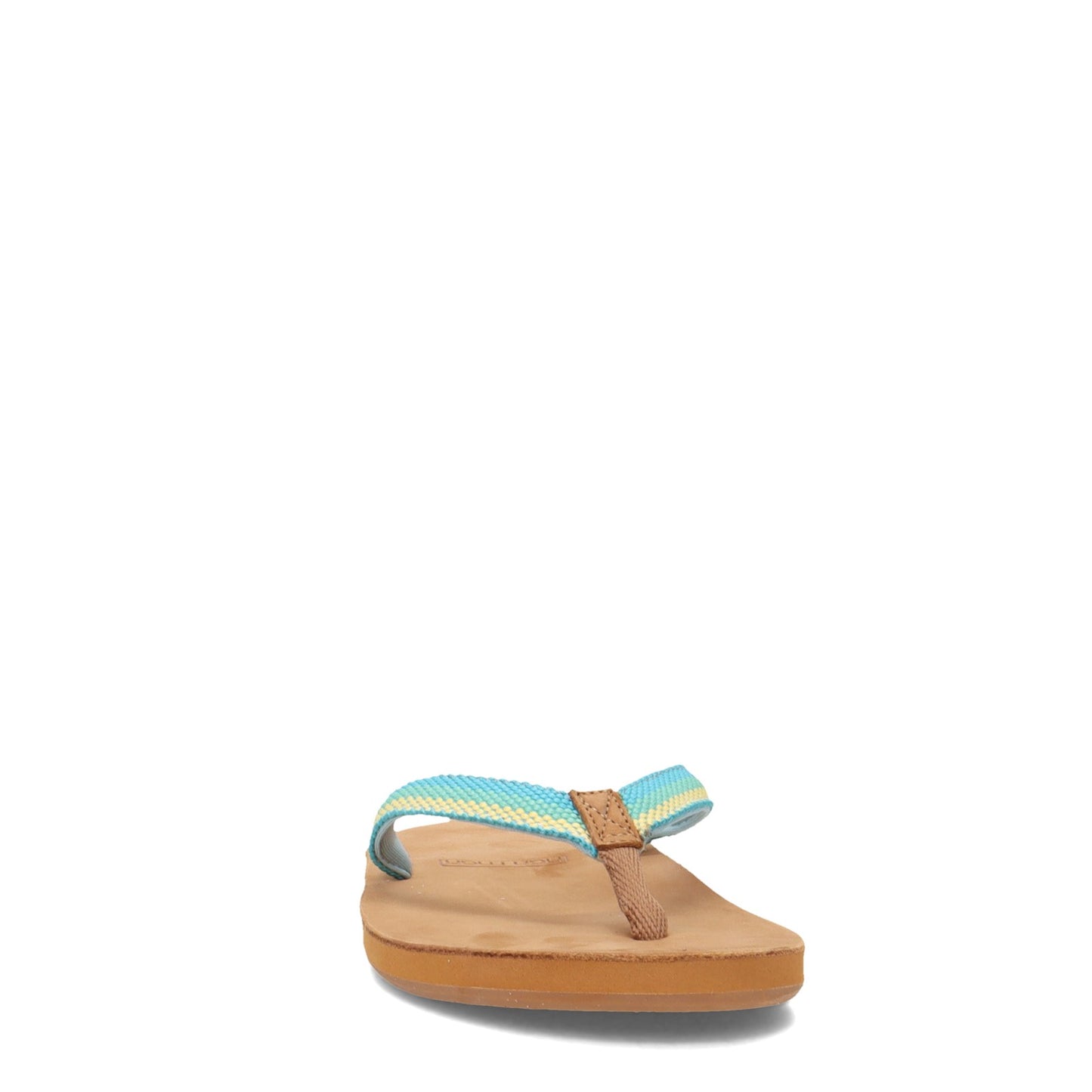 Peltz Shoes Women's Hari Mari Scouts Sandal AQUA 2550-614